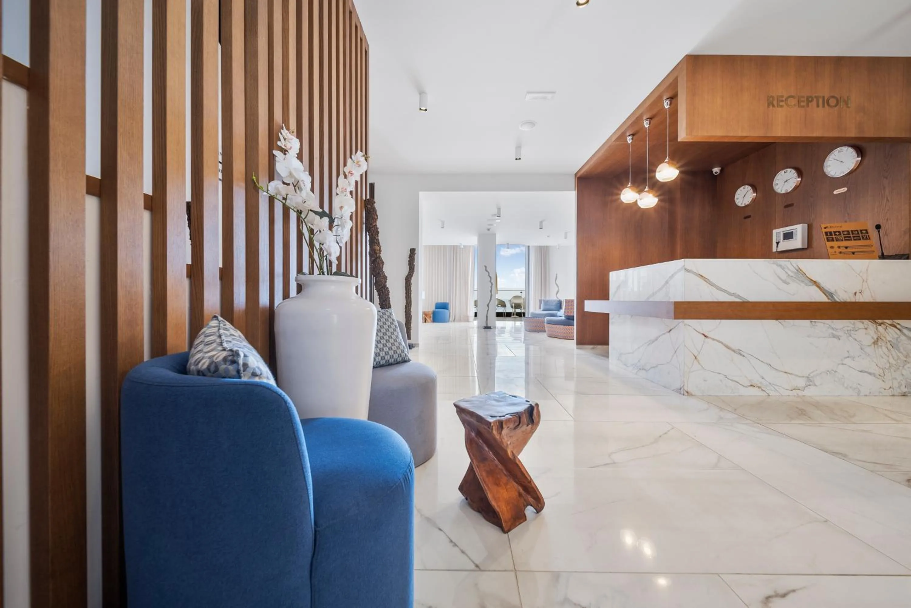 Lobby or reception in HVD Nympha Hotel - Adults Only - Private Beach & Free Parking