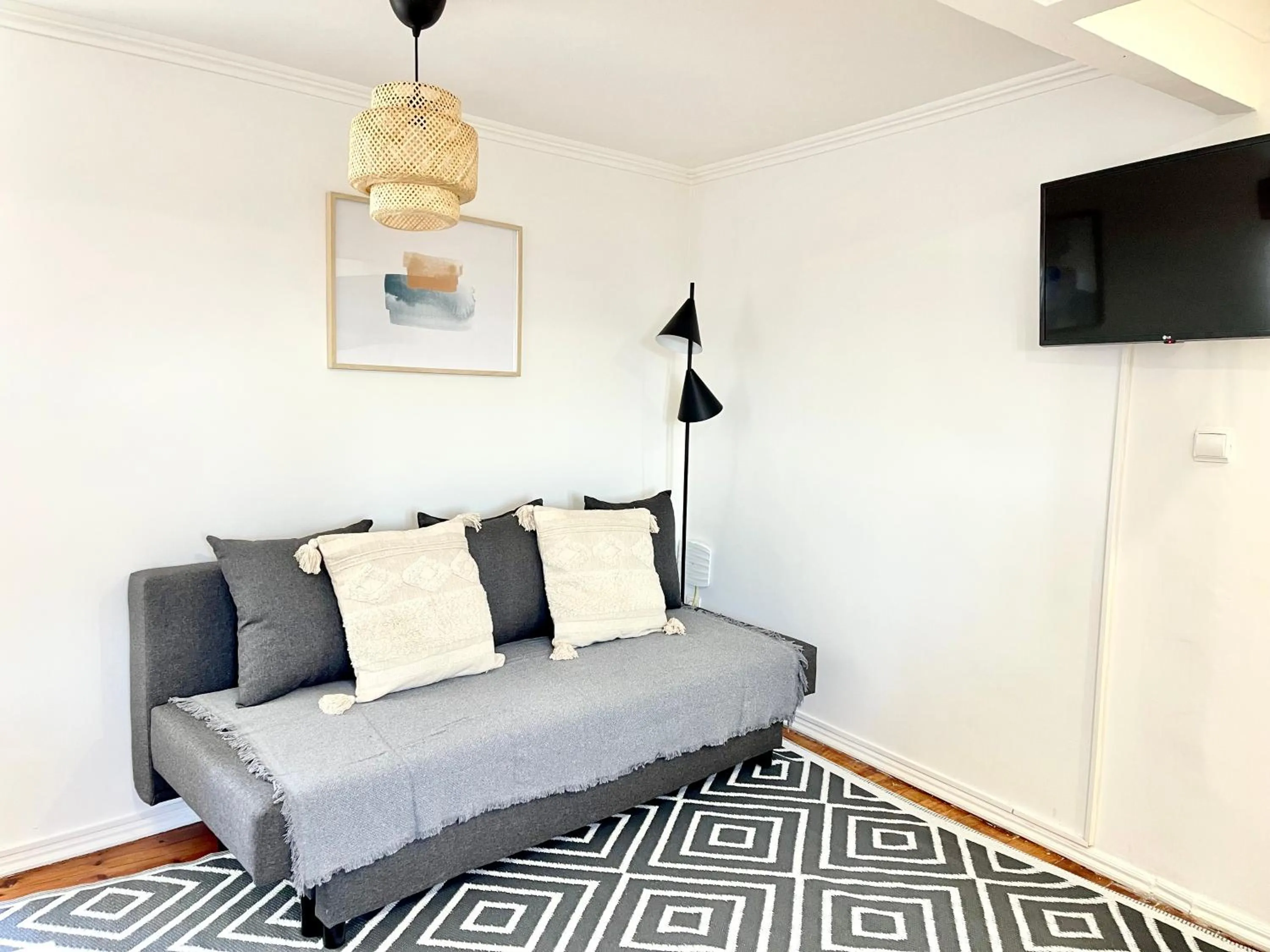 Living room in Apartments Center Alfama