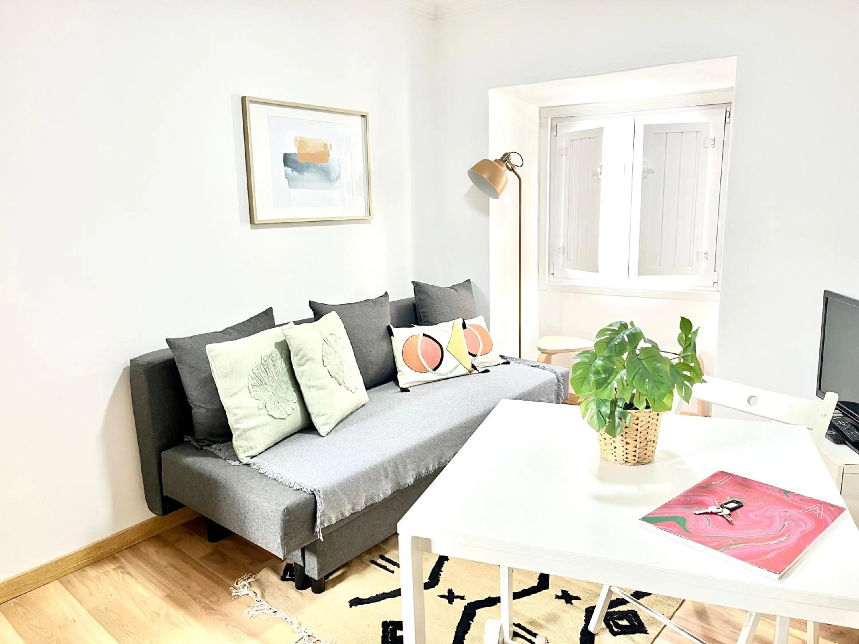 Living room in Apartments Center Alfama