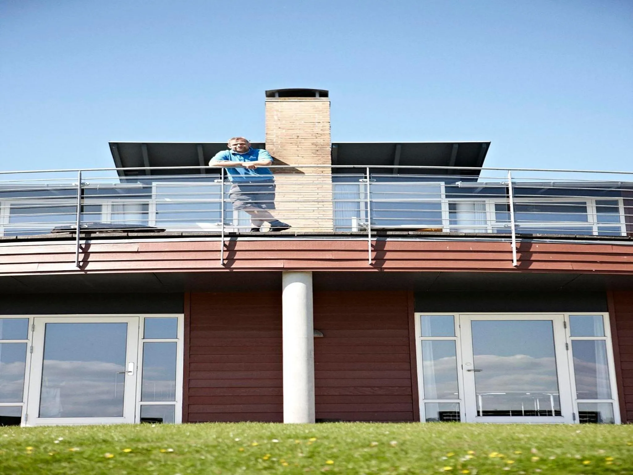 Balcony/Terrace in Danhostel Fredericia