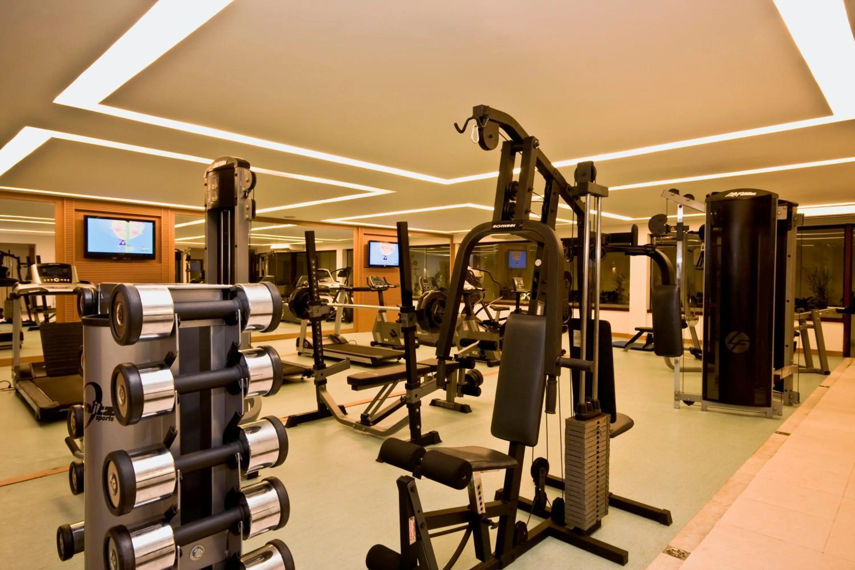 Fitness centre/facilities in Hotel Ferradura Resort