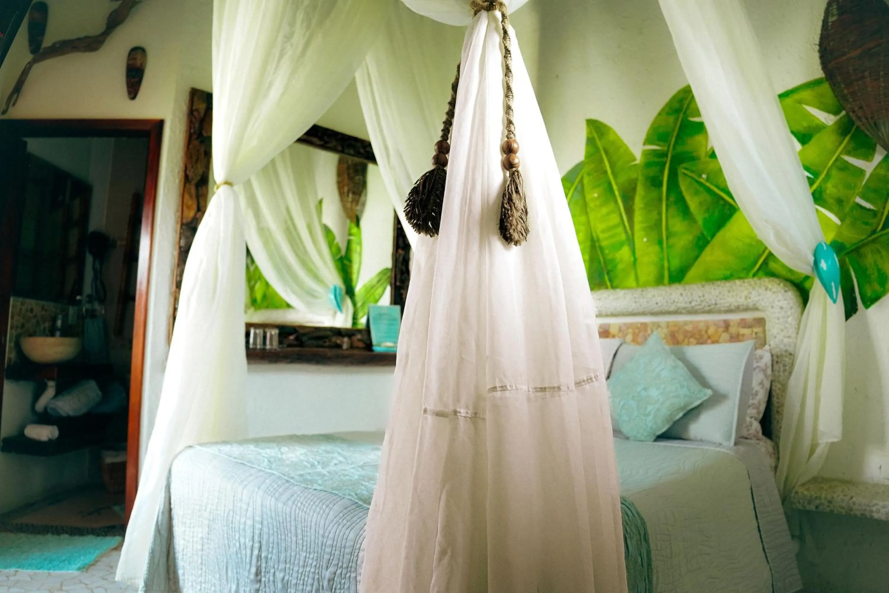 Bed in Monyoli Hotel & Boutique