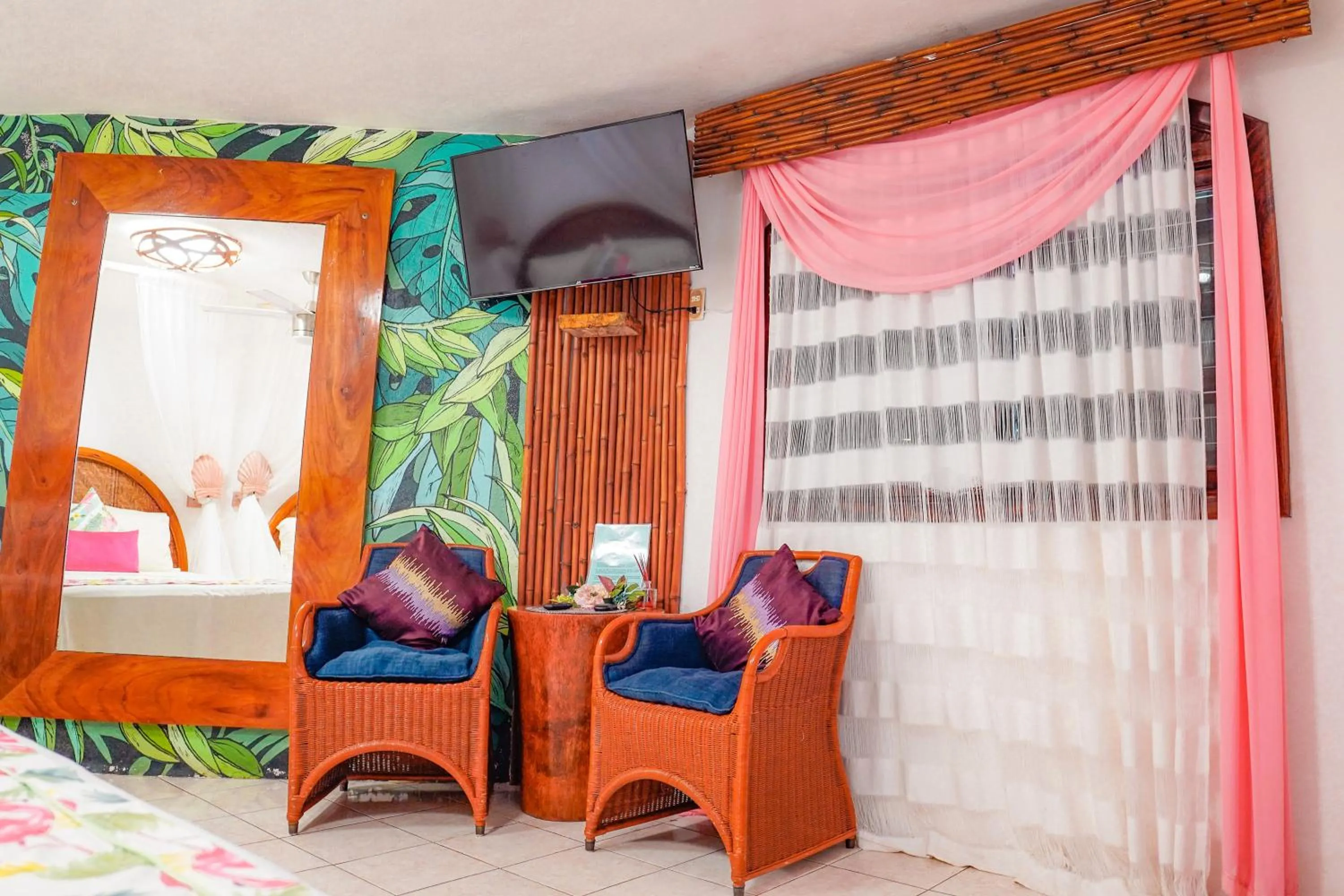 Seating area, Bed in Monyoli Hotel & Boutique