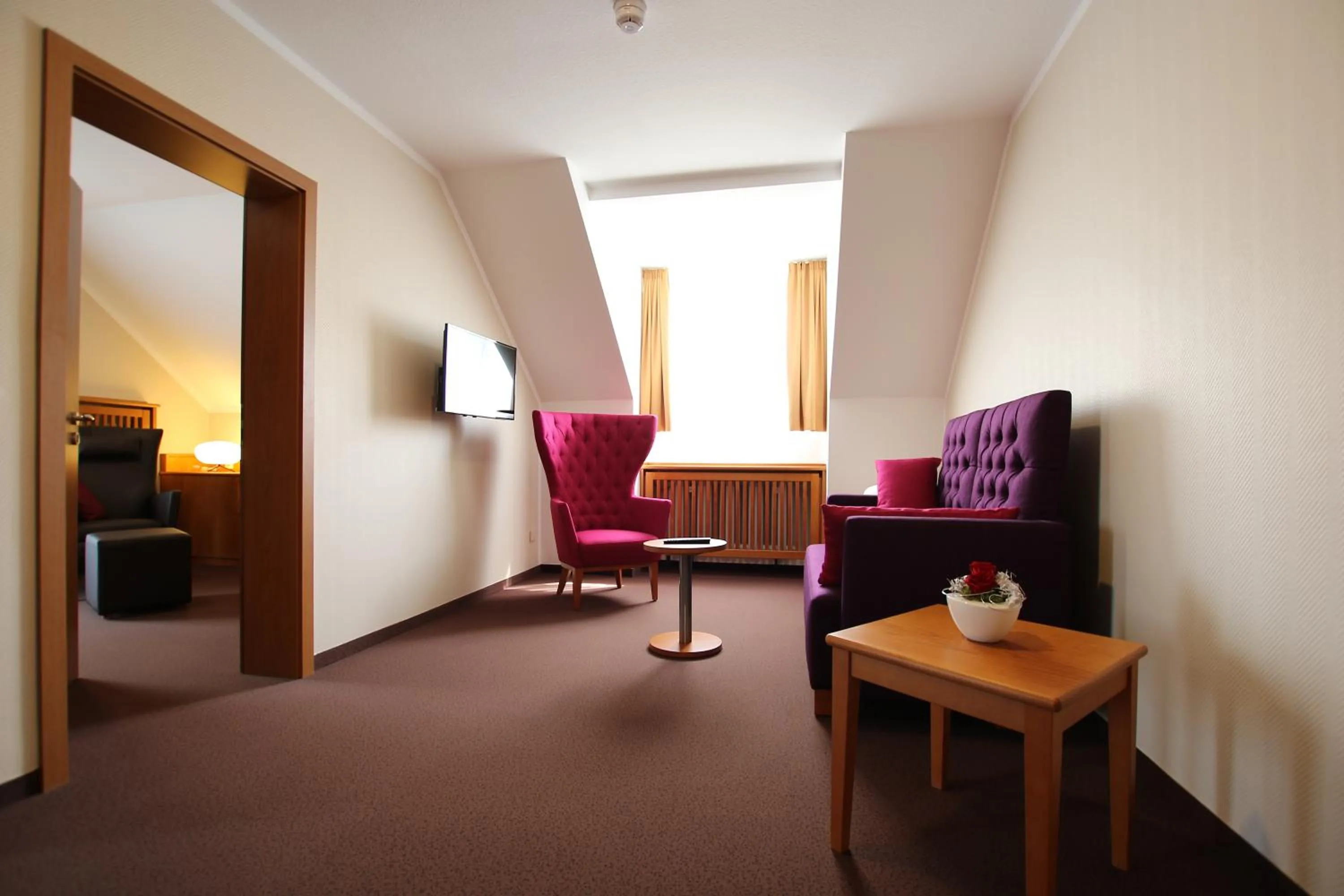 Living room in Hotel Straubs Schöne Aussicht