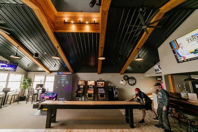 Game Room in Quarterdeck Resort