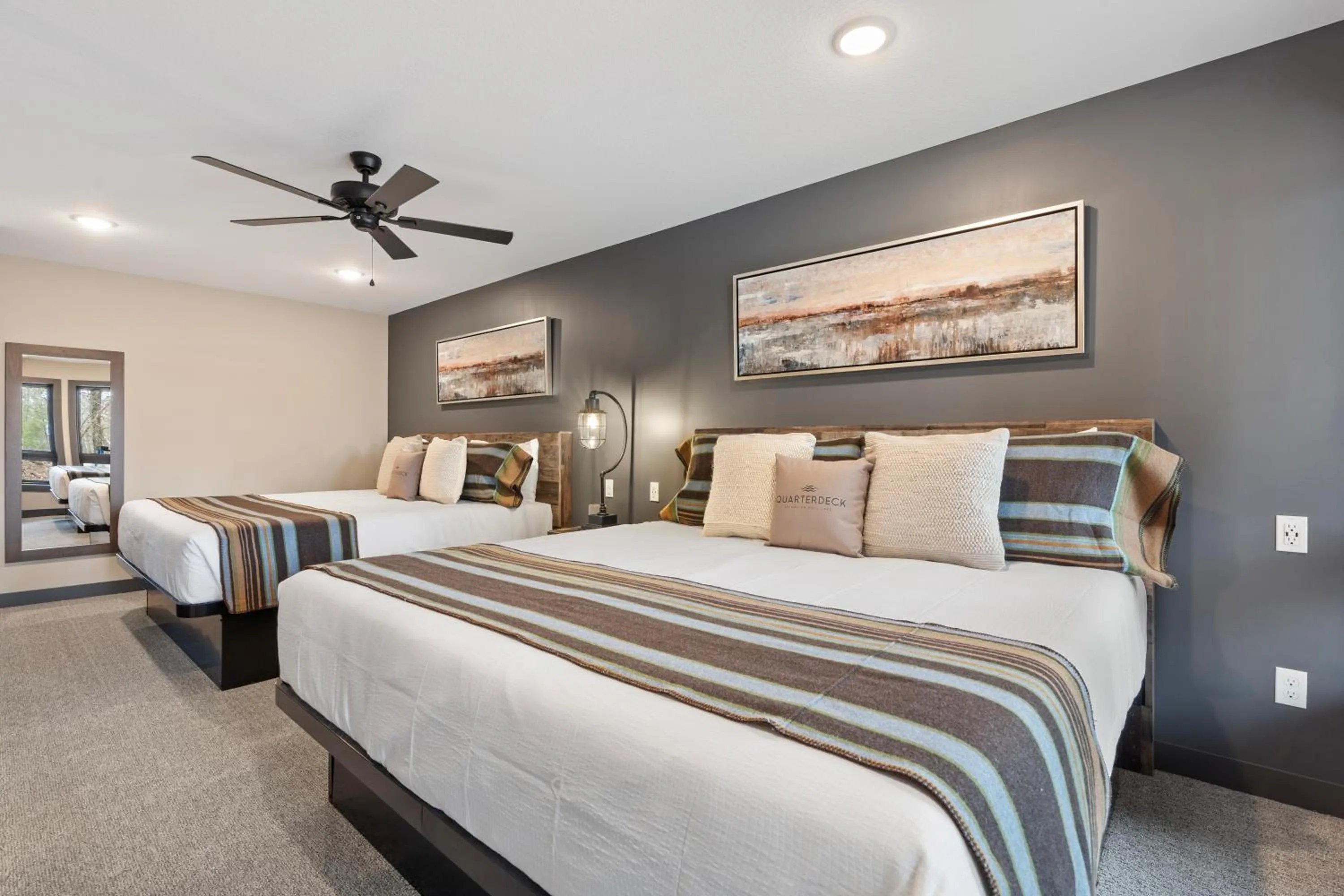 Bed in Quarterdeck Resort