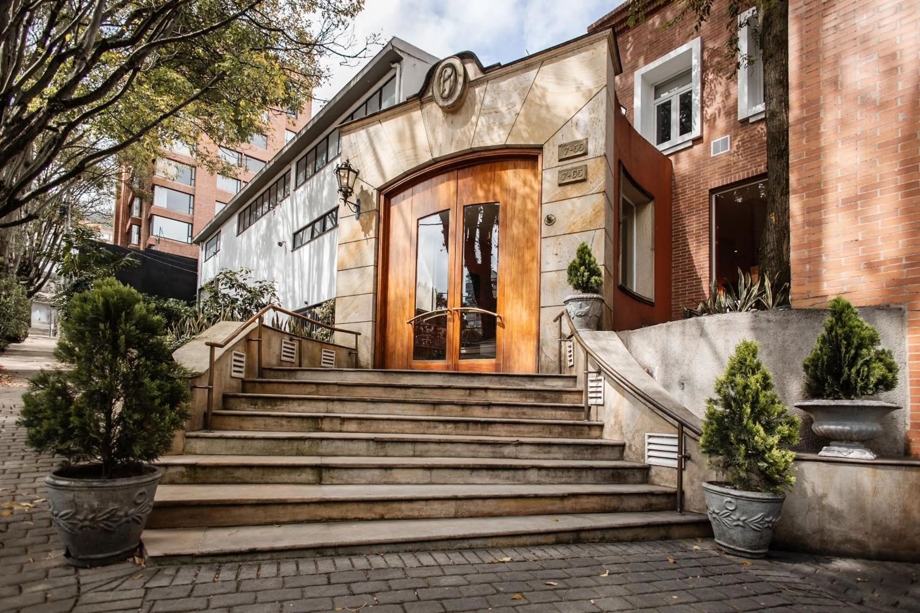Facade/entrance in Hotel Portón de la Cabrera