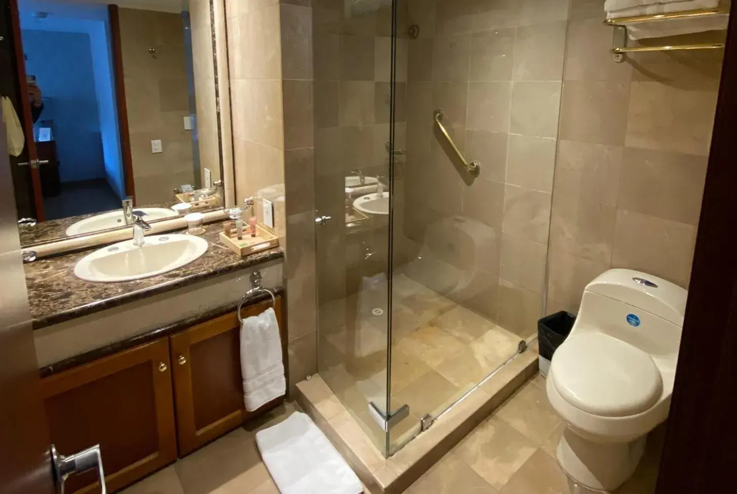 Bathroom in Hotel Portón de la Cabrera Bathroom in Hotel Portón de la Cabrera