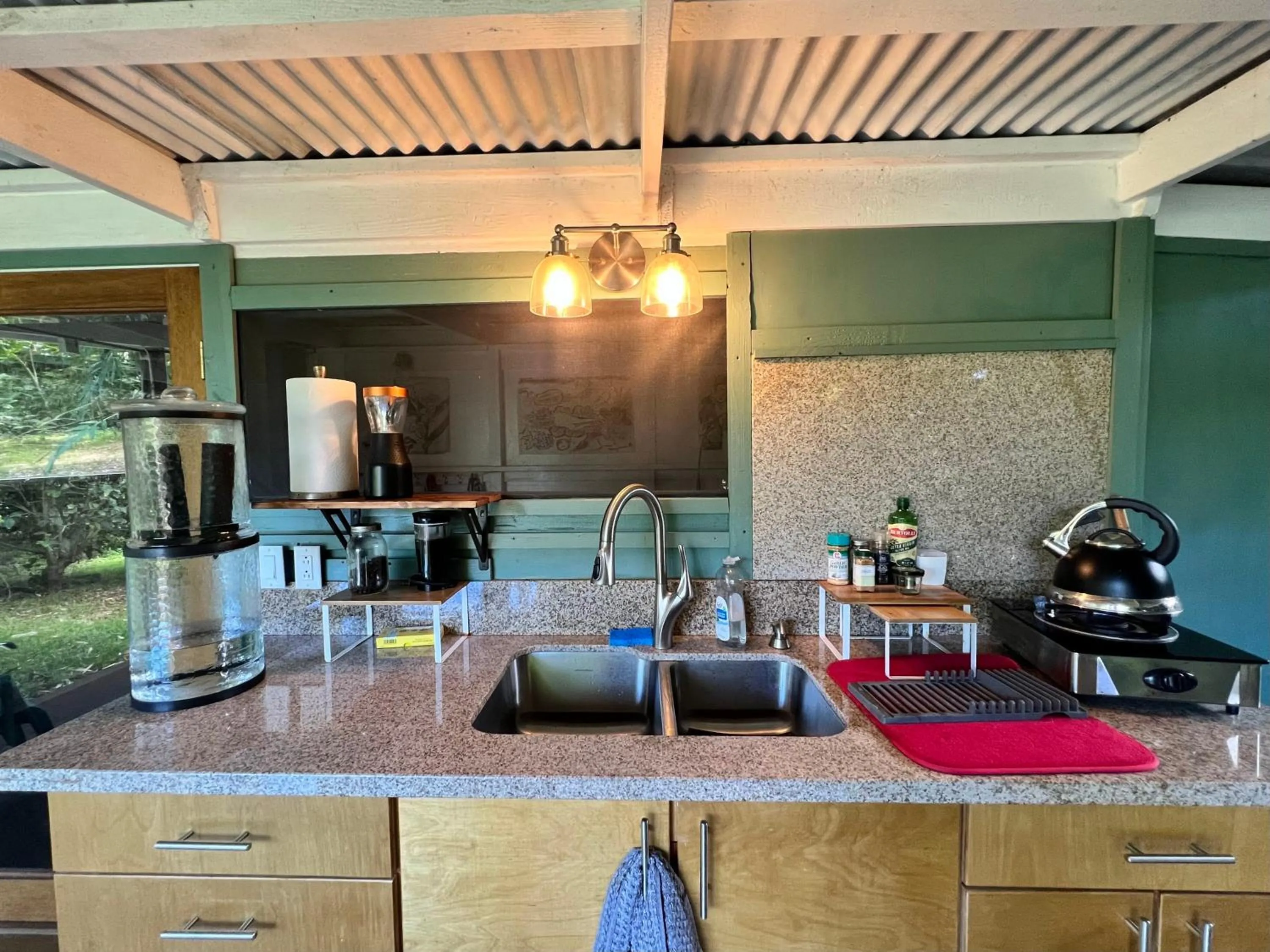 kitchen in Gingerhill Farm Retreat