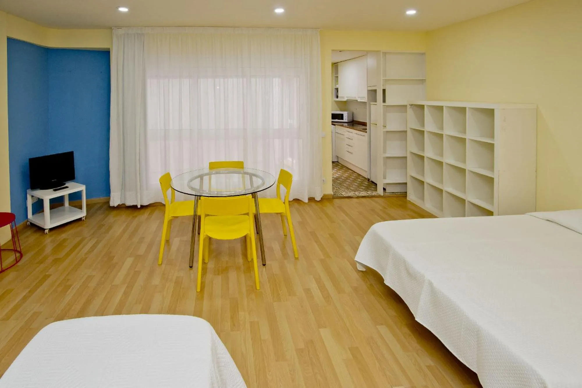 Bed in Barcelona City Apartment