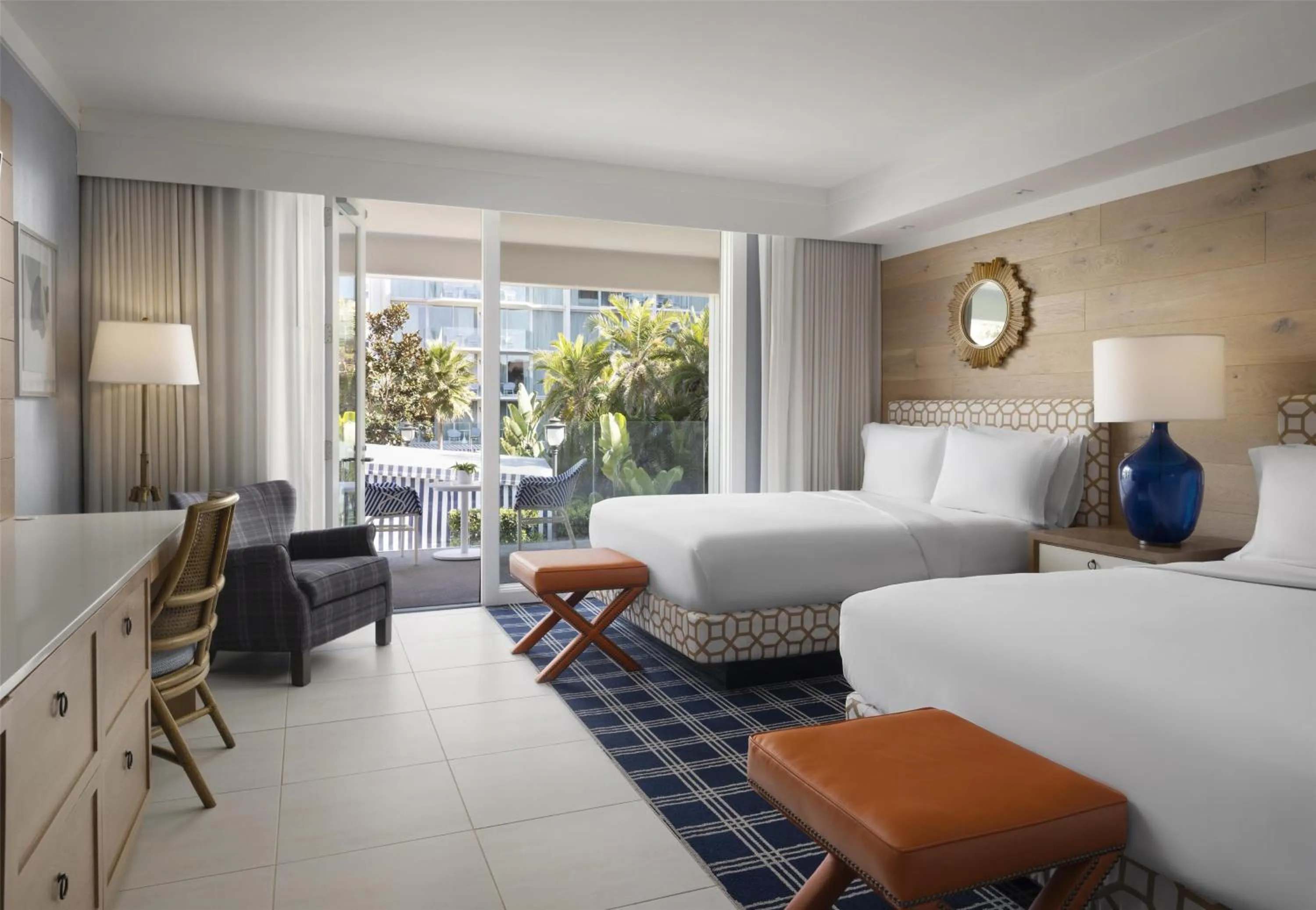 Bed in Hotel del Coronado, Curio Collection by Hilton