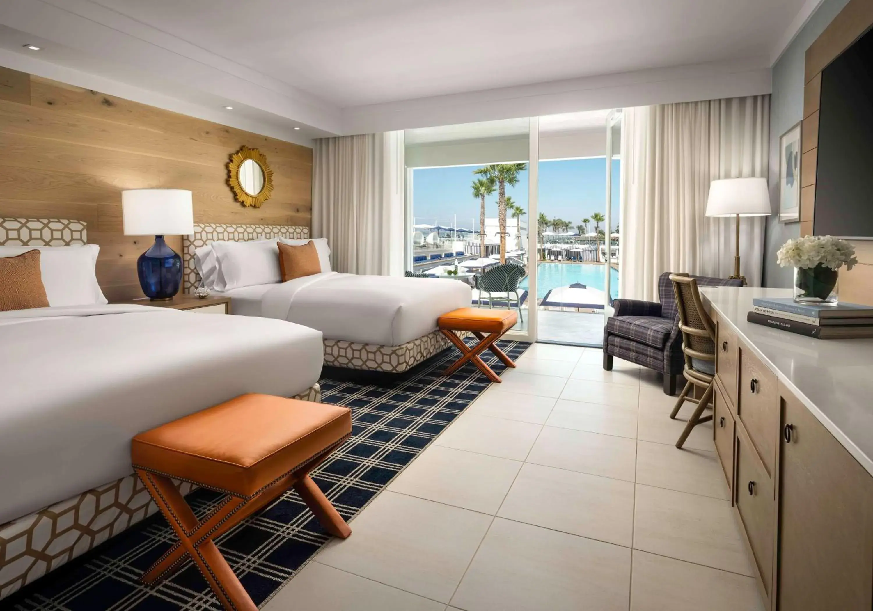 Bed in Hotel del Coronado, Curio Collection by Hilton Bed in Hotel del Coronado, Curio Collection by Hilton