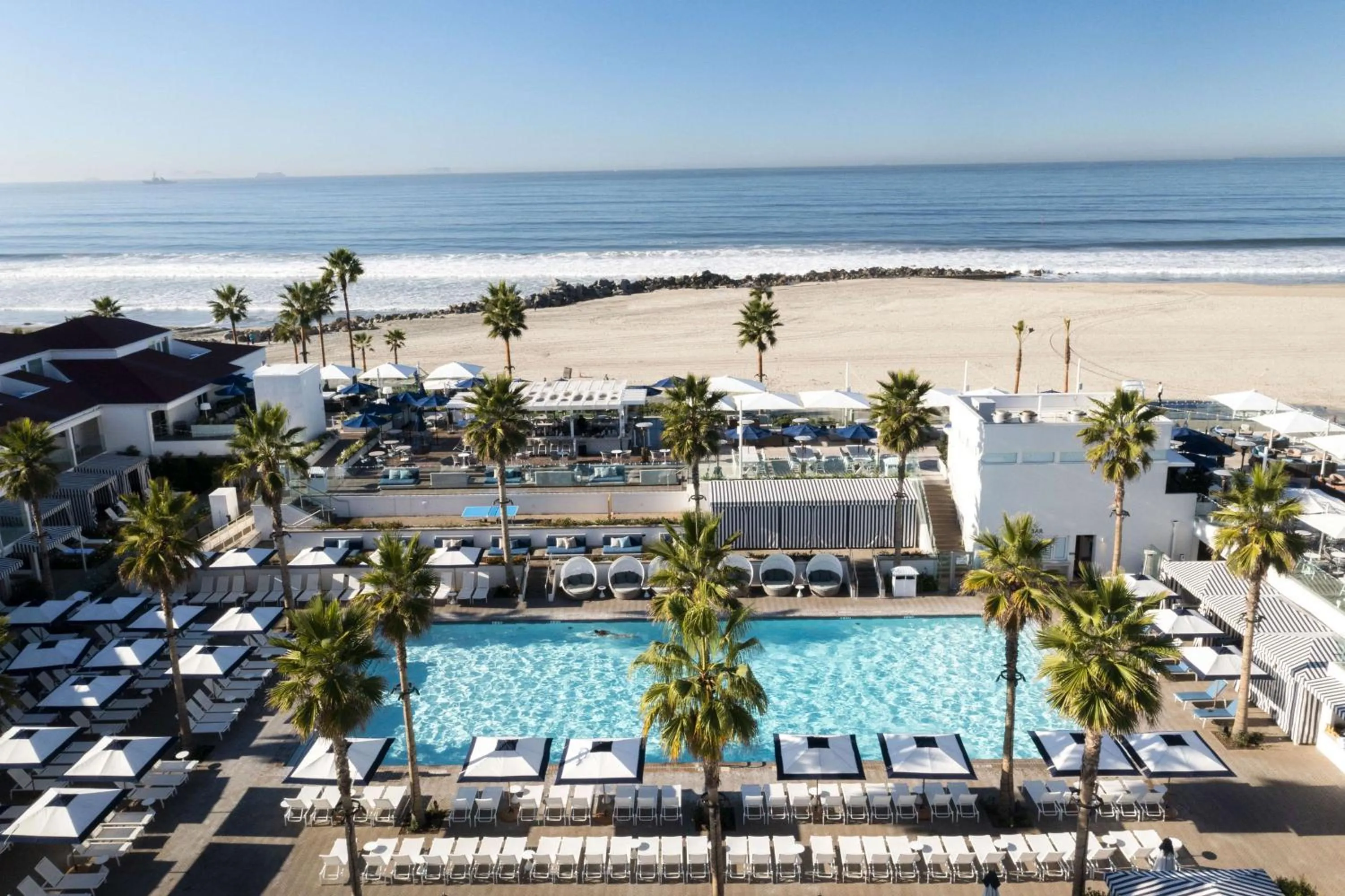 Pool view in Hotel del Coronado, Curio Collection by Hilton