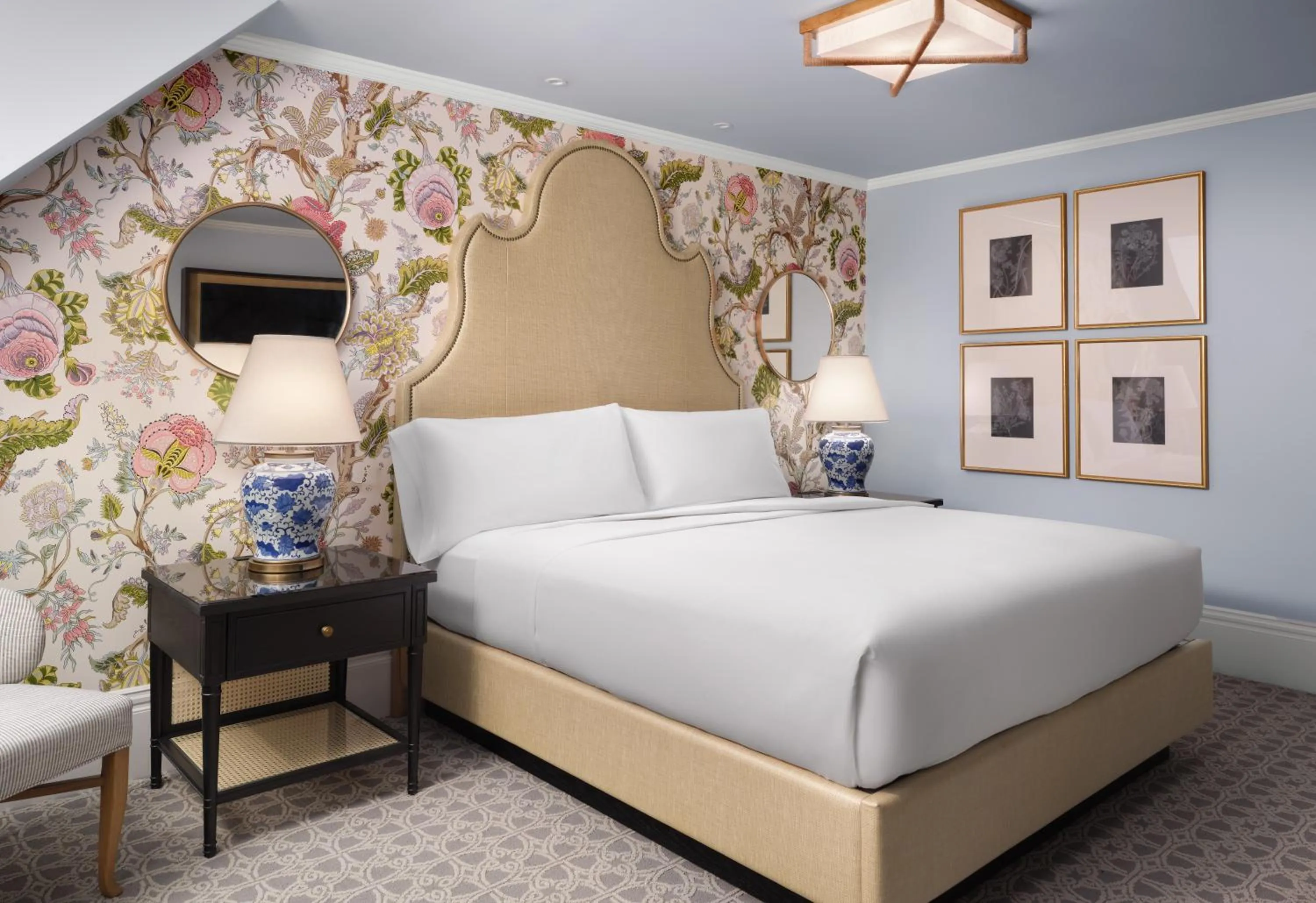 Bed in Hotel del Coronado, Curio Collection by Hilton