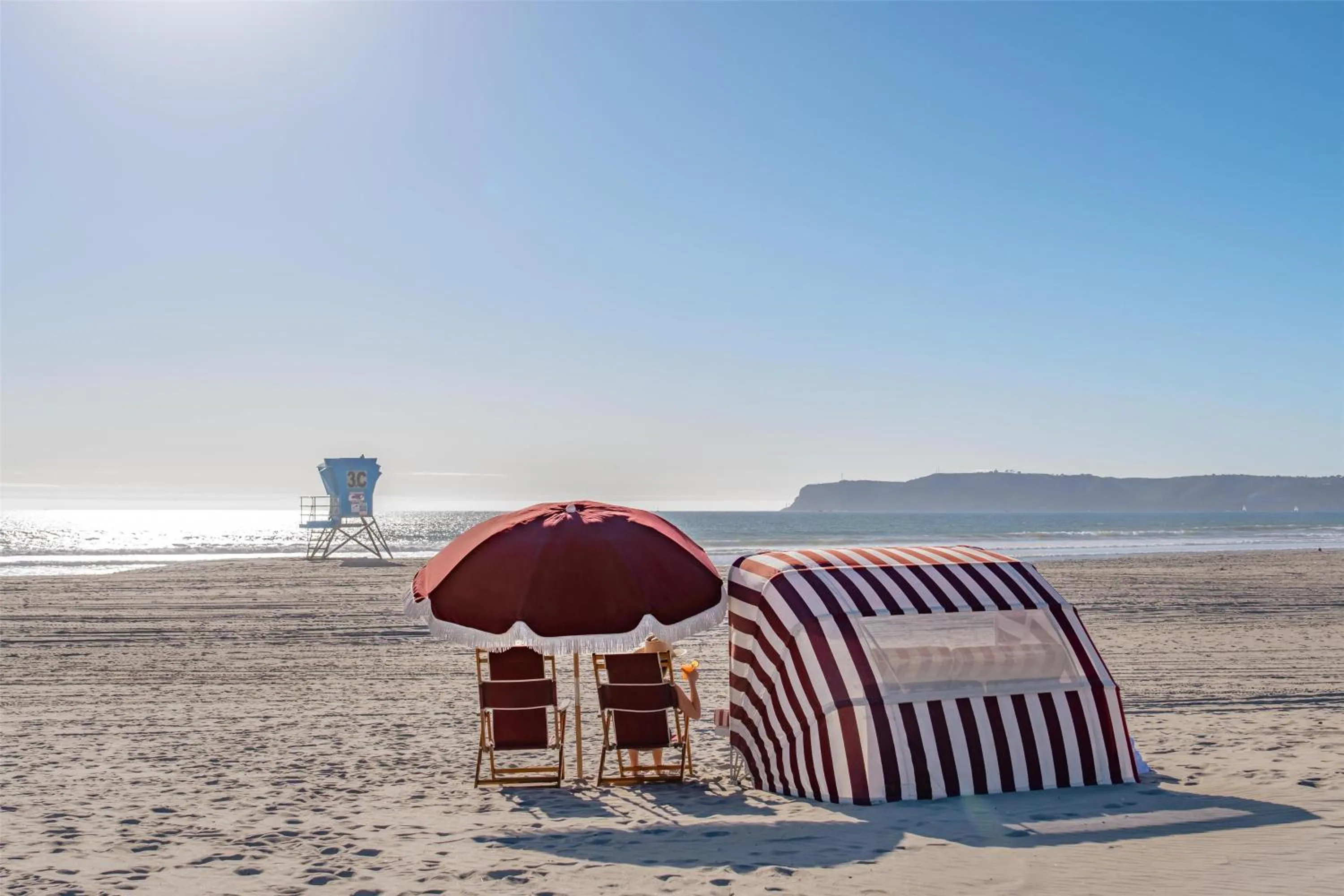 Beach in Hotel del Coronado, Curio Collection by Hilton