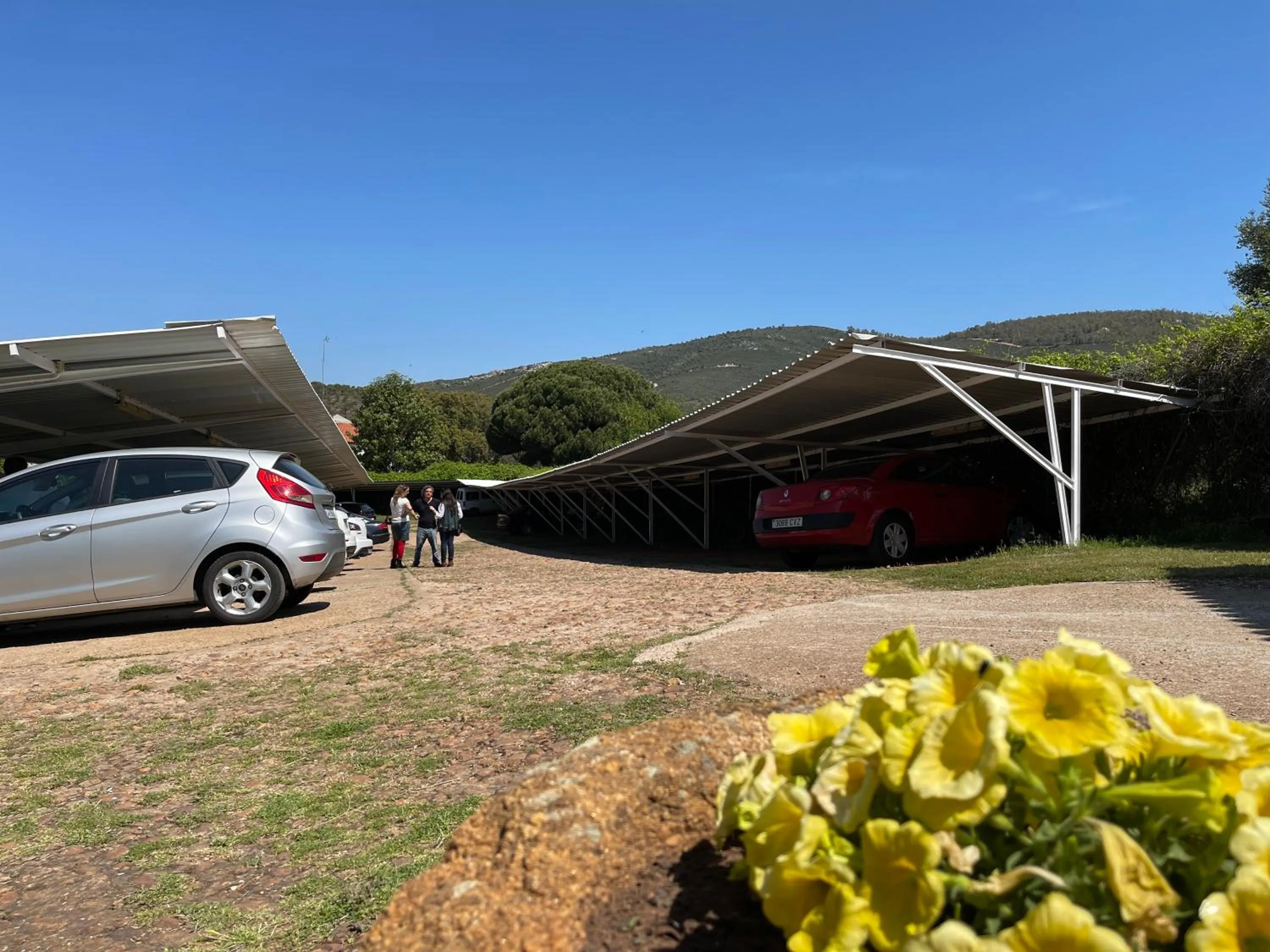 Parking in Hotel Balneario Fuentes del Trampal