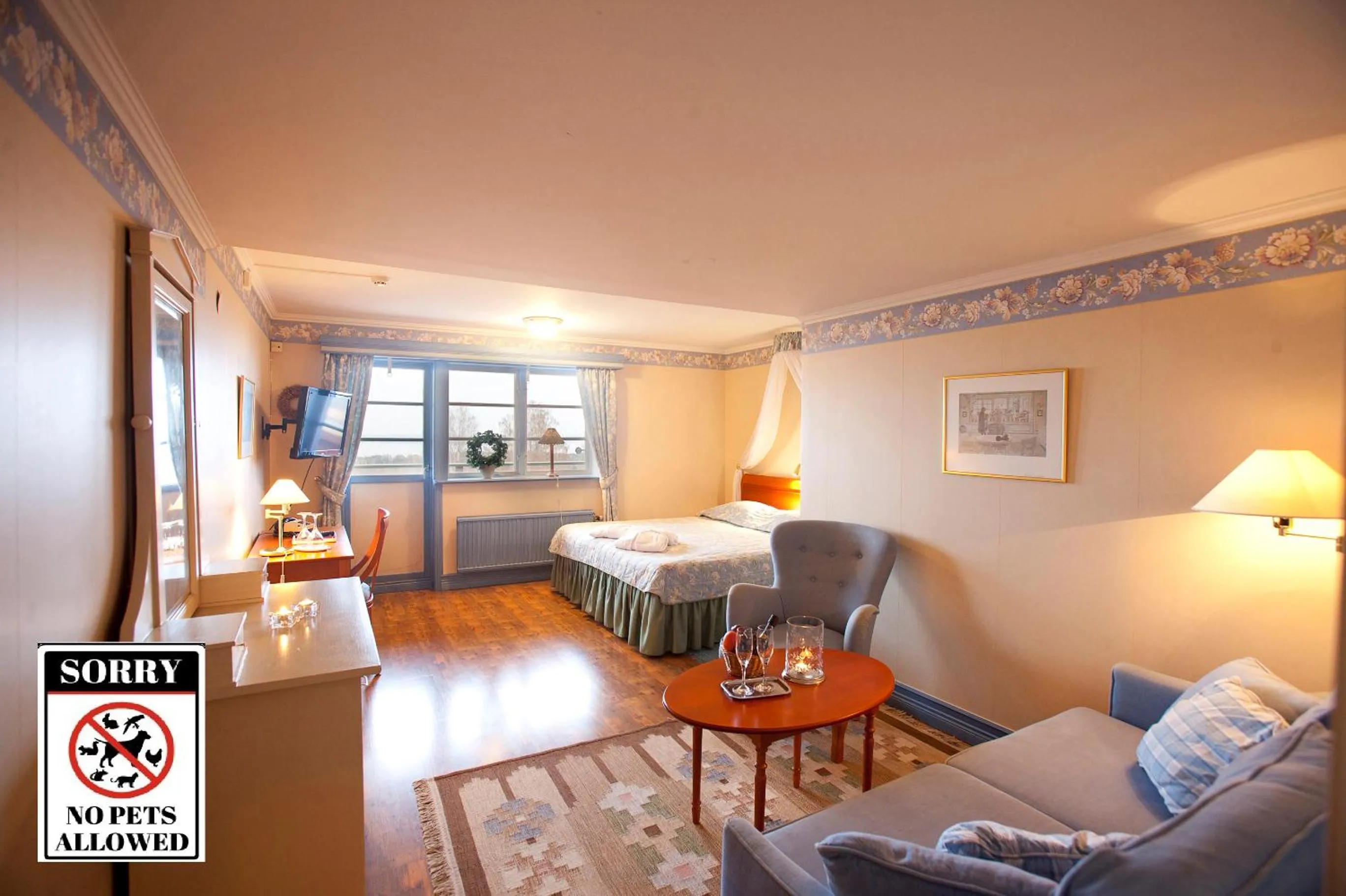 Photo of the whole room in Tällbergsgårdens Hotell