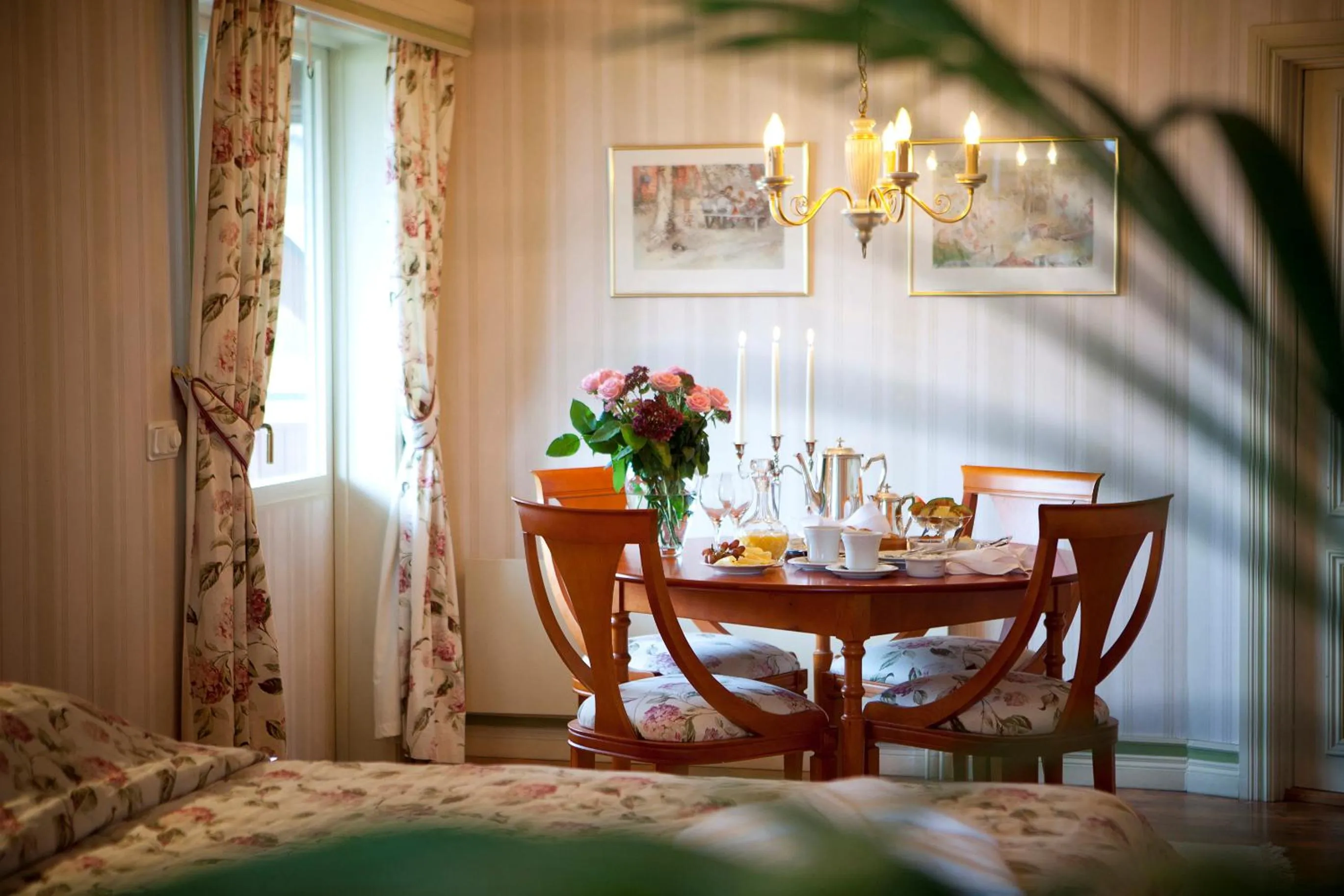 Dining area in Tällbergsgårdens Hotell