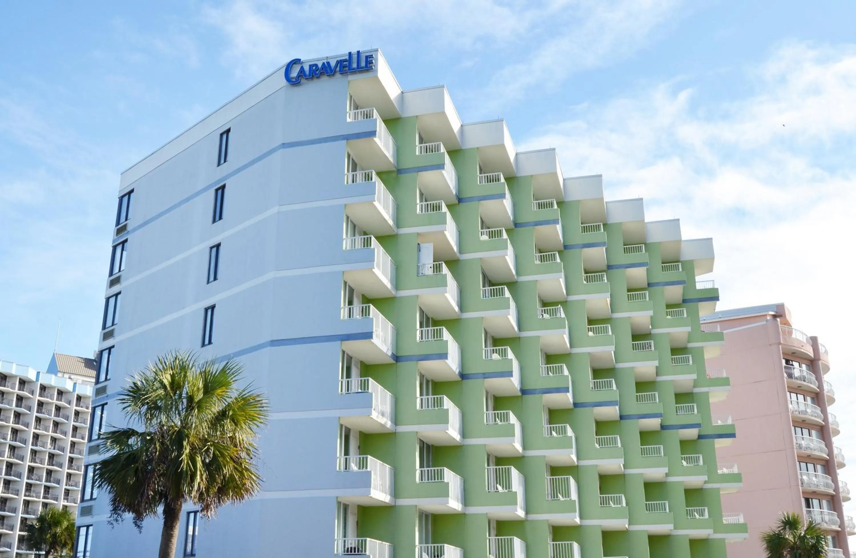 Property building in Caravelle Resort