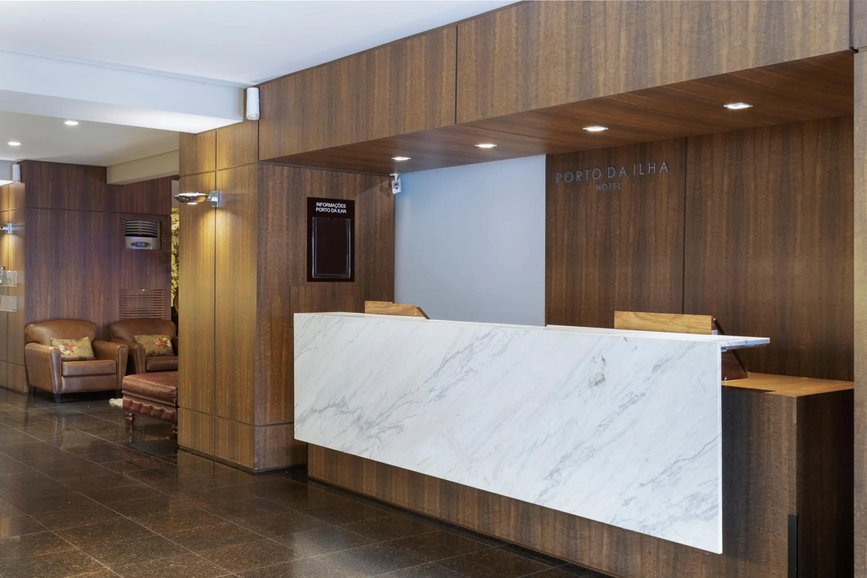 Lobby or reception in Porto da Ilha Hotel