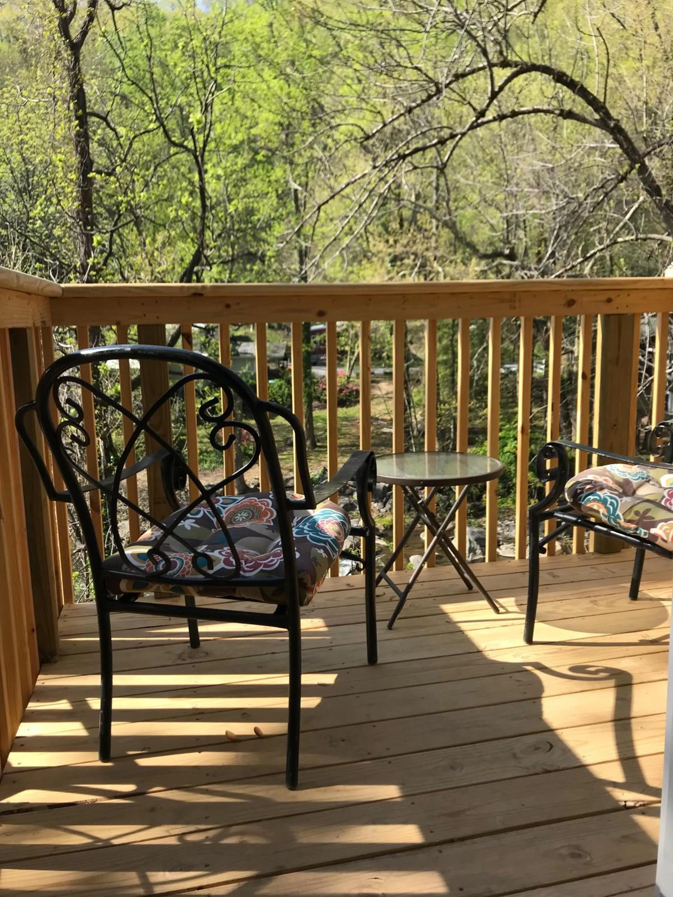 Balcony/Terrace in Riverside Lodge at Chimney Rock