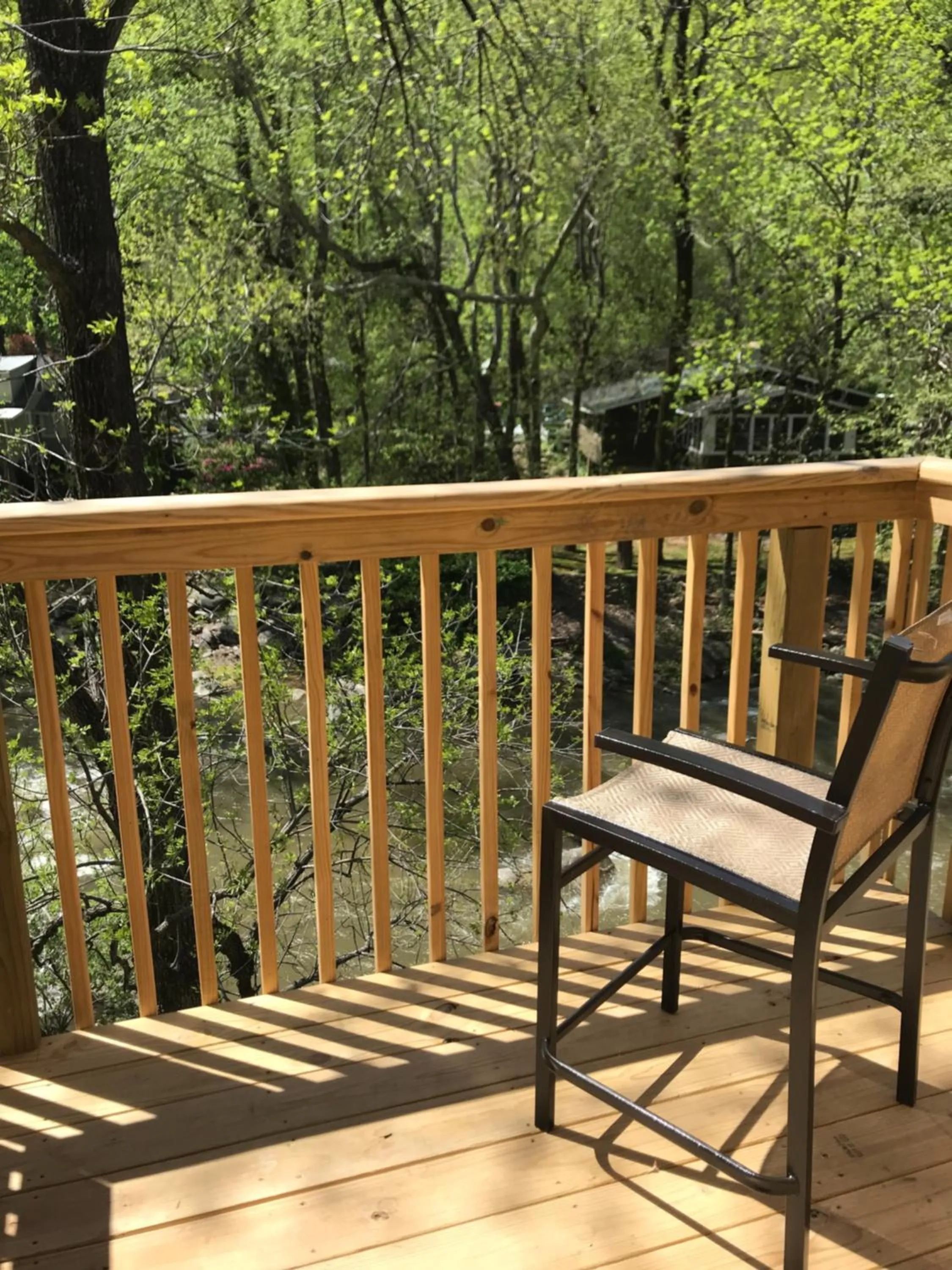 Balcony/Terrace in Riverside Lodge at Chimney Rock