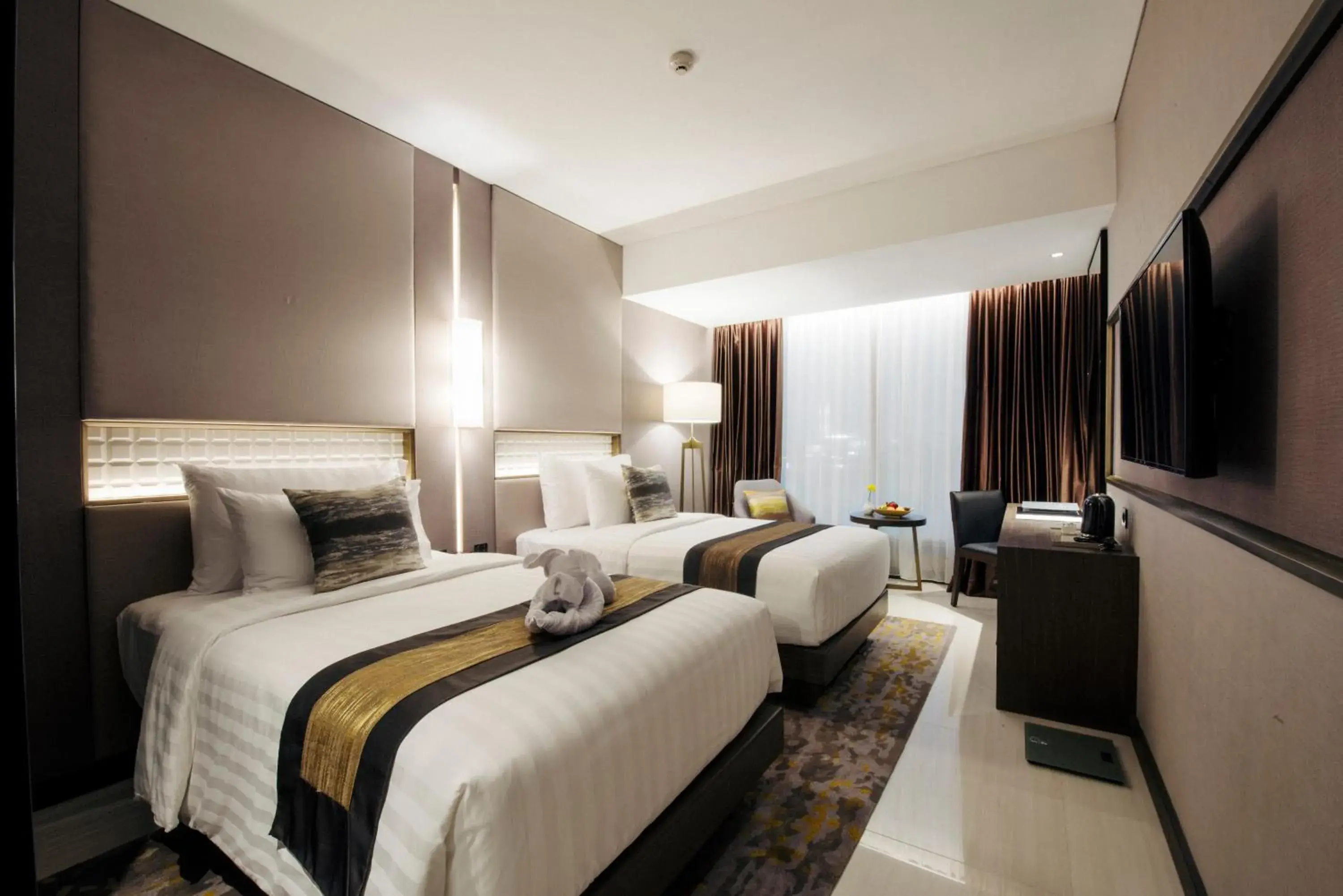 Bed in GRAMM HOTEL by Ambarrukmo Yogyakarta Bed in GRAMM HOTEL by Ambarrukmo Yogyakarta