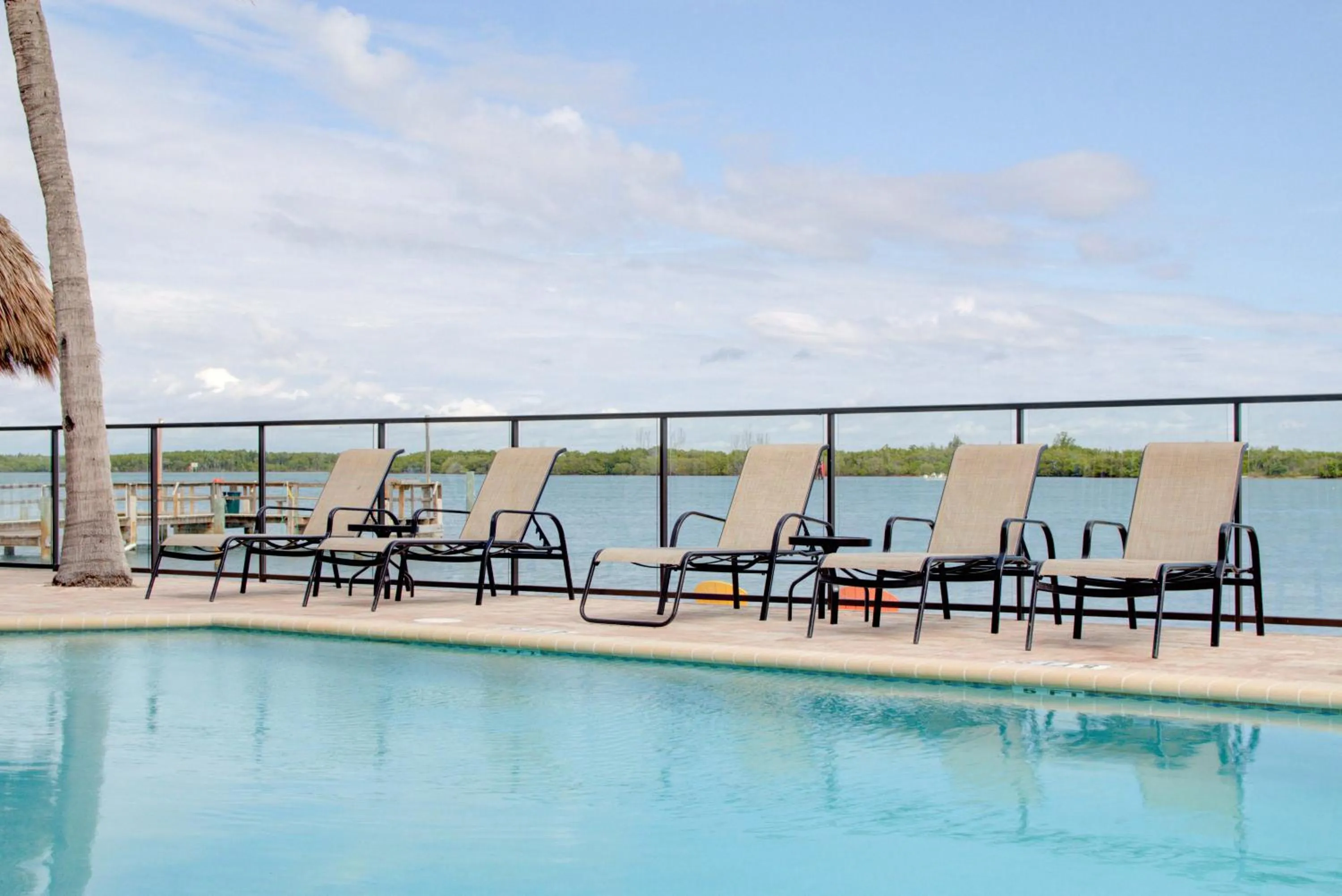 Swimming pool in Hutchinson Island Hotel