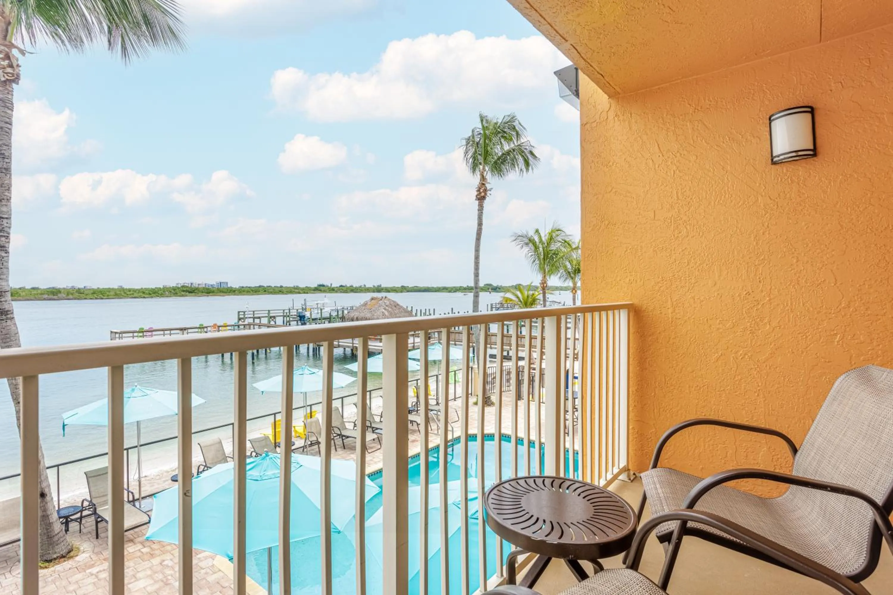 Balcony/Terrace in Hutchinson Island Hotel