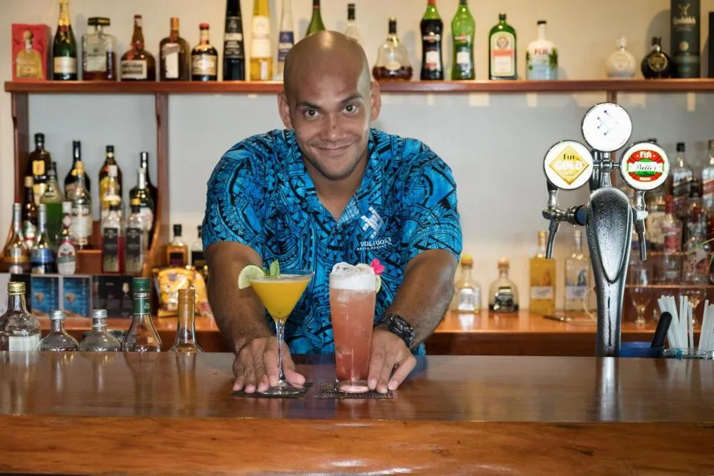 Lounge or bar in Volivoli Beach Resort