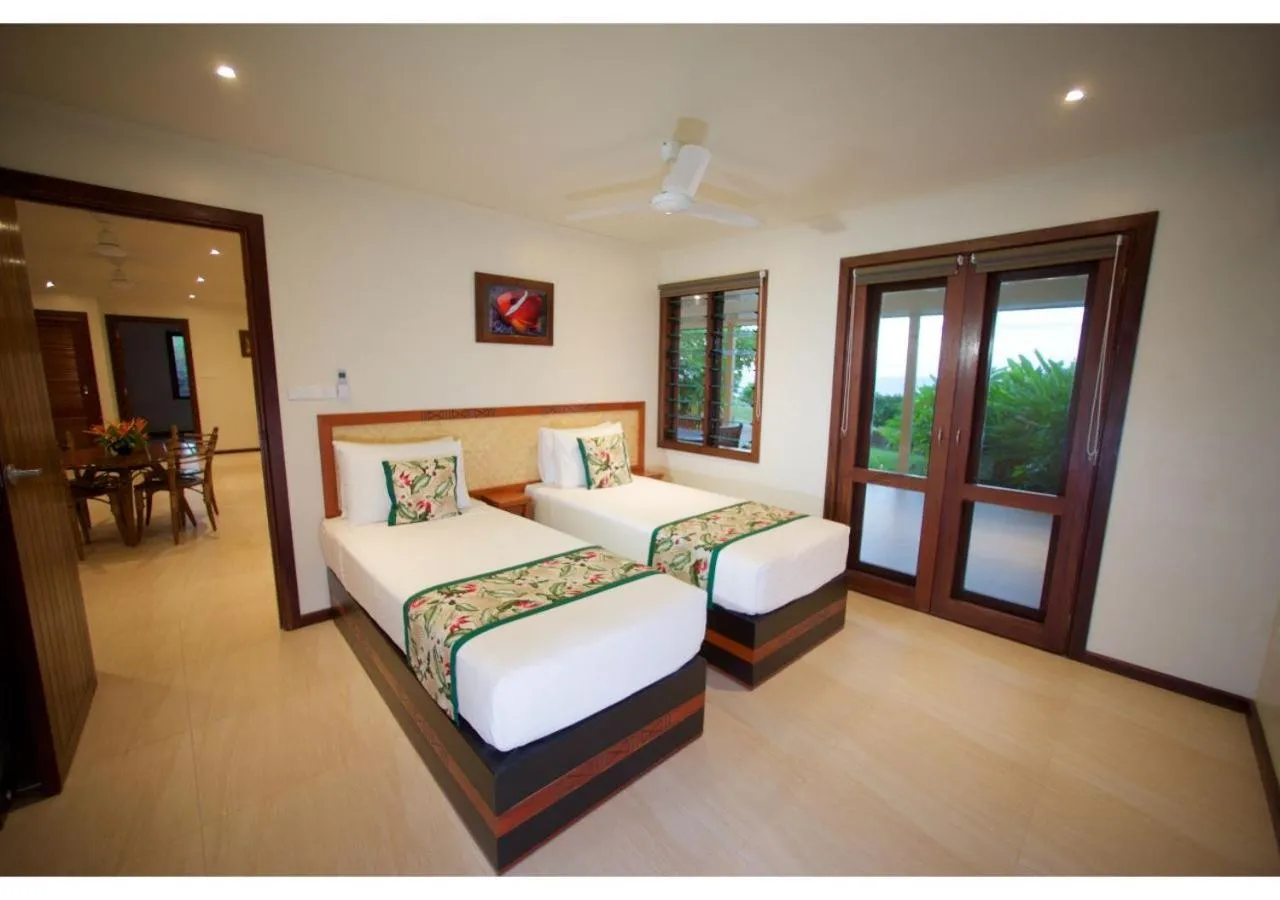 Bed in Volivoli Beach Resort