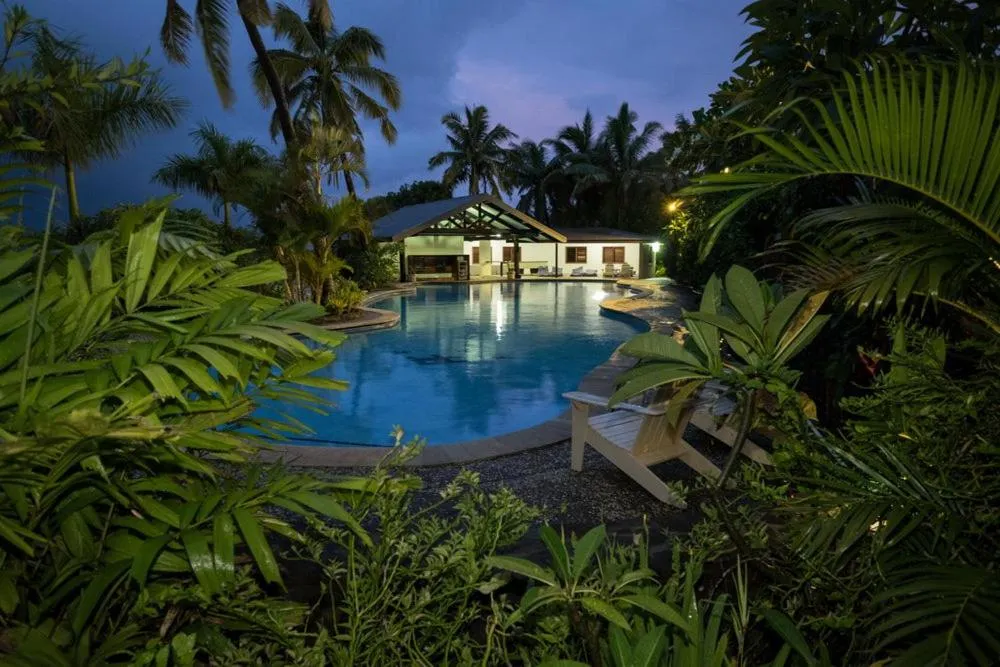 Swimming pool in Volivoli Beach Resort