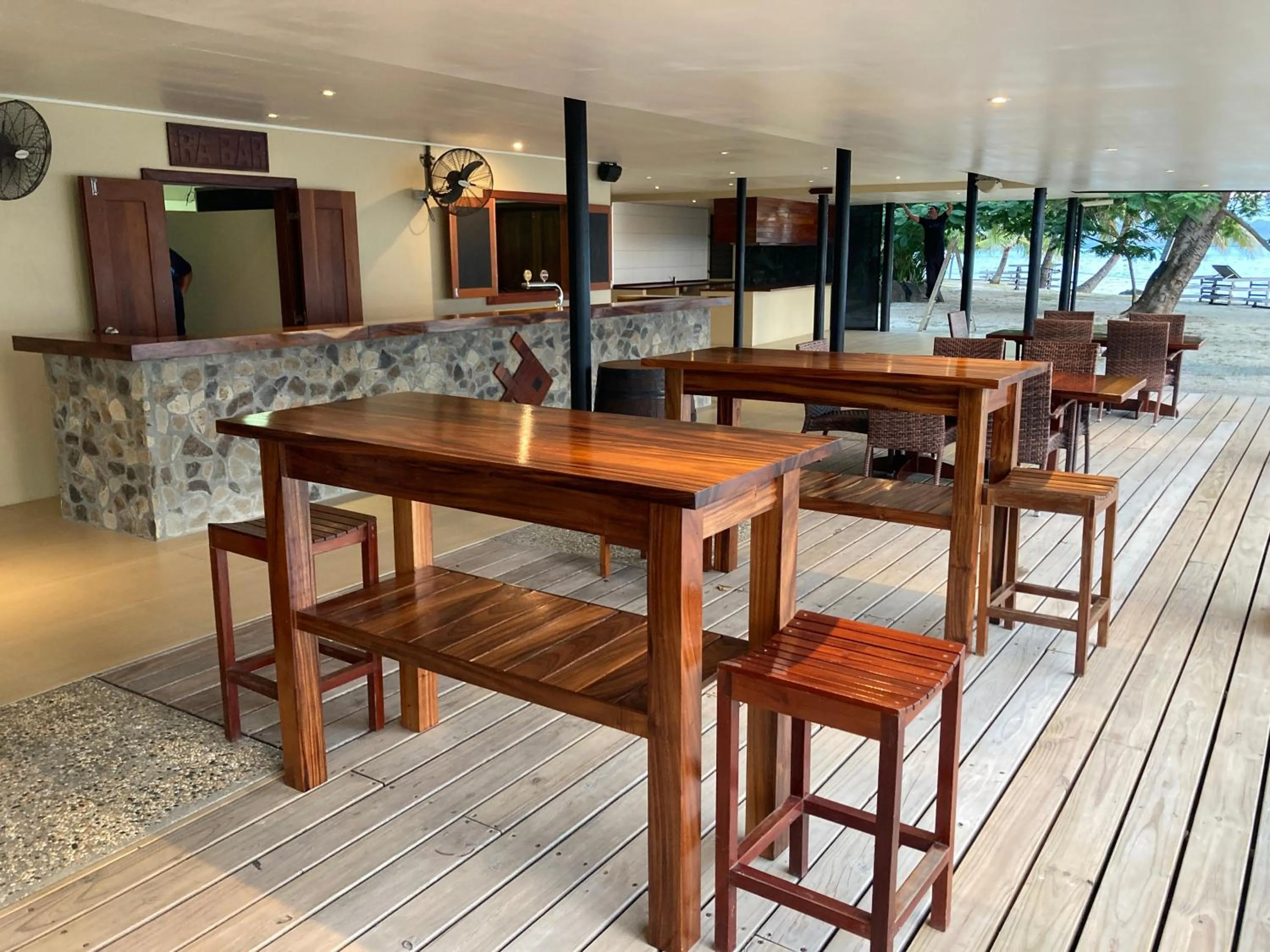 Restaurant/places to eat in Volivoli Beach Resort