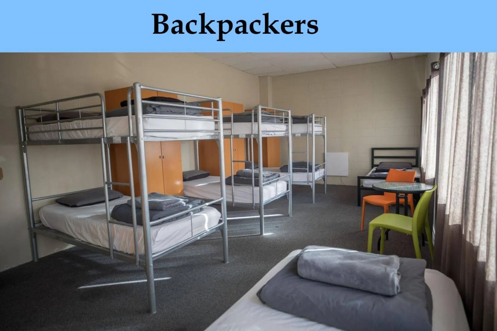 Bed in Strahan Retreat Holiday Park