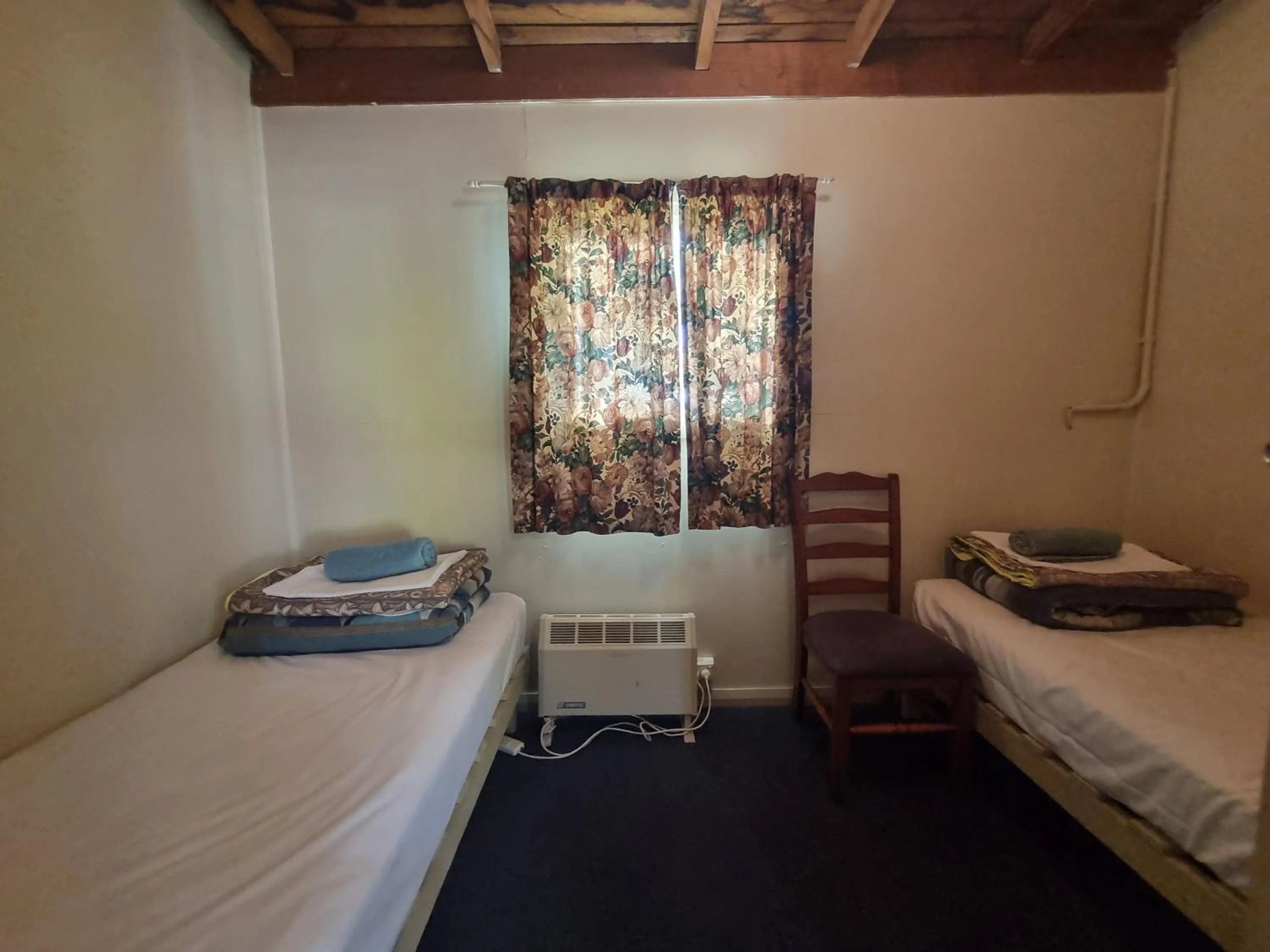 Bed in Strahan Retreat Holiday Park