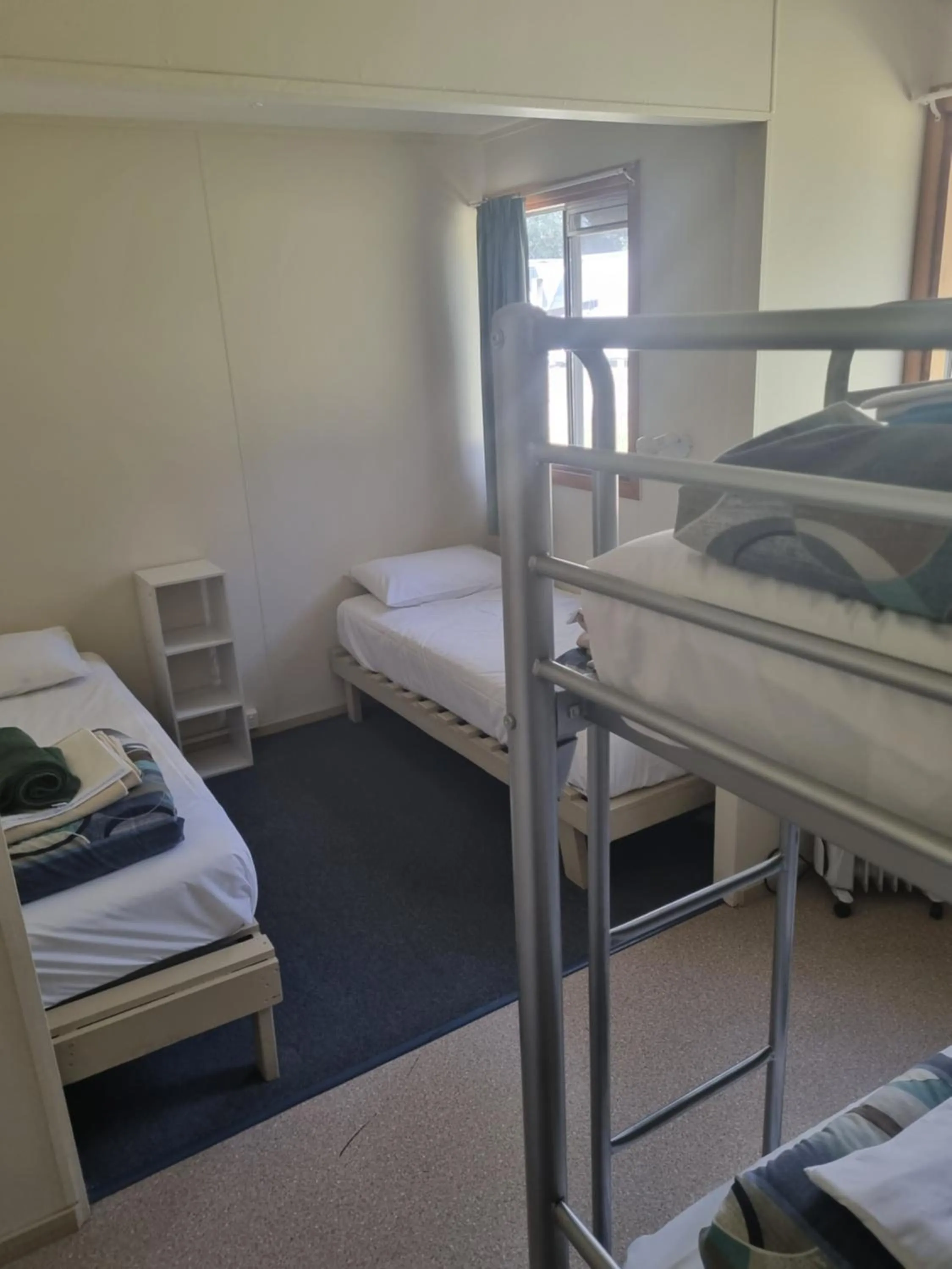 Bed in Strahan Retreat Holiday Park