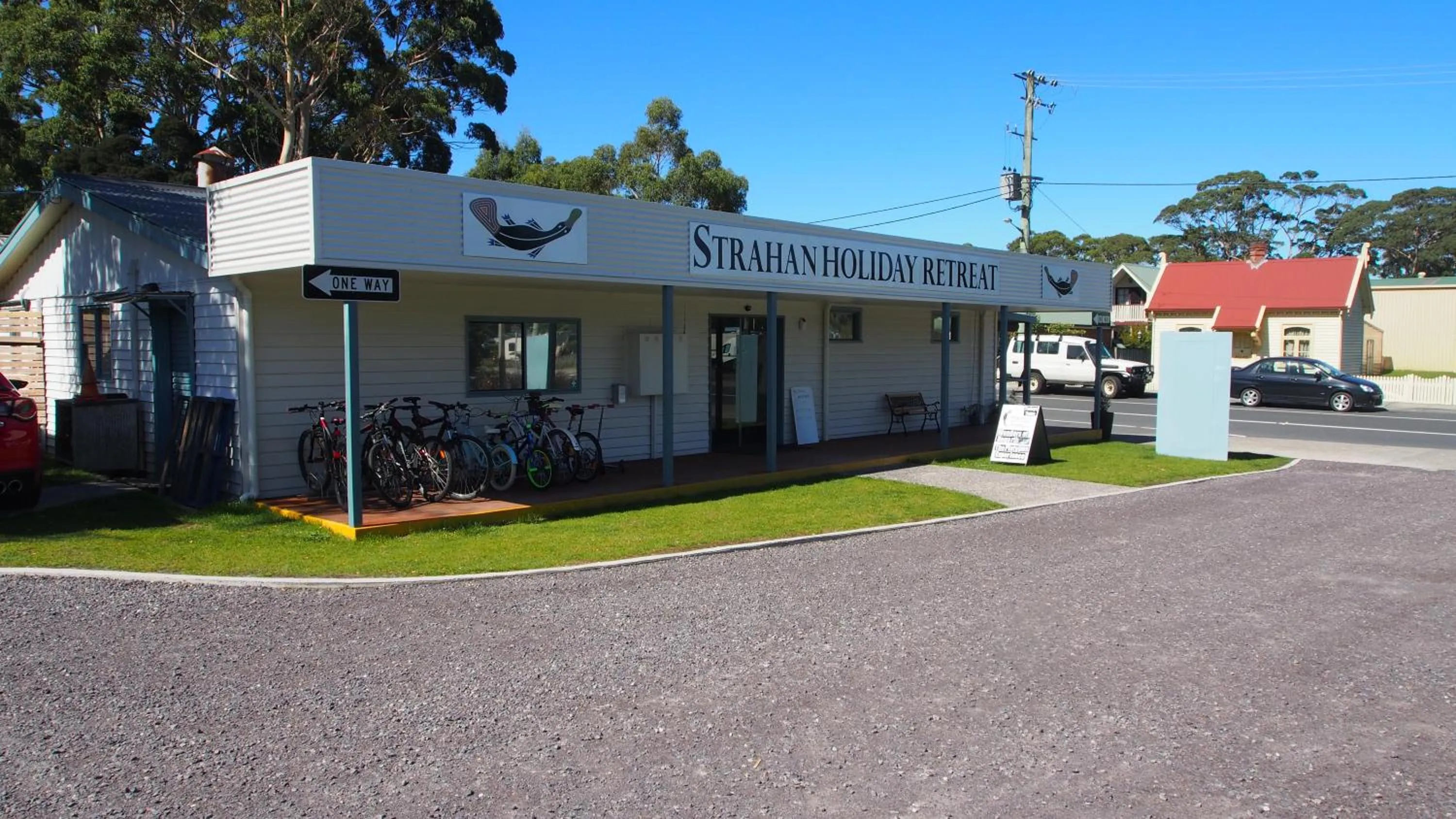 Property logo or sign in Strahan Retreat Holiday Park