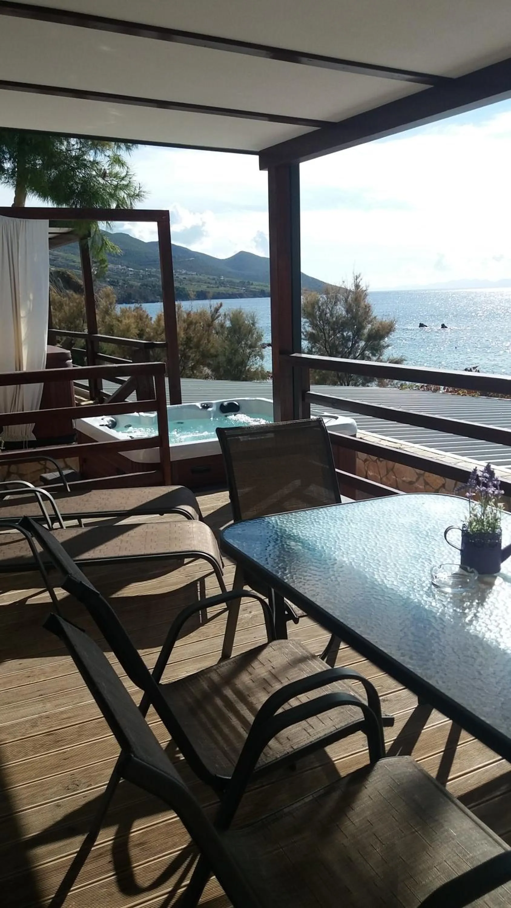 Balcony/Terrace in Lavanda Mobile Homes & Villas