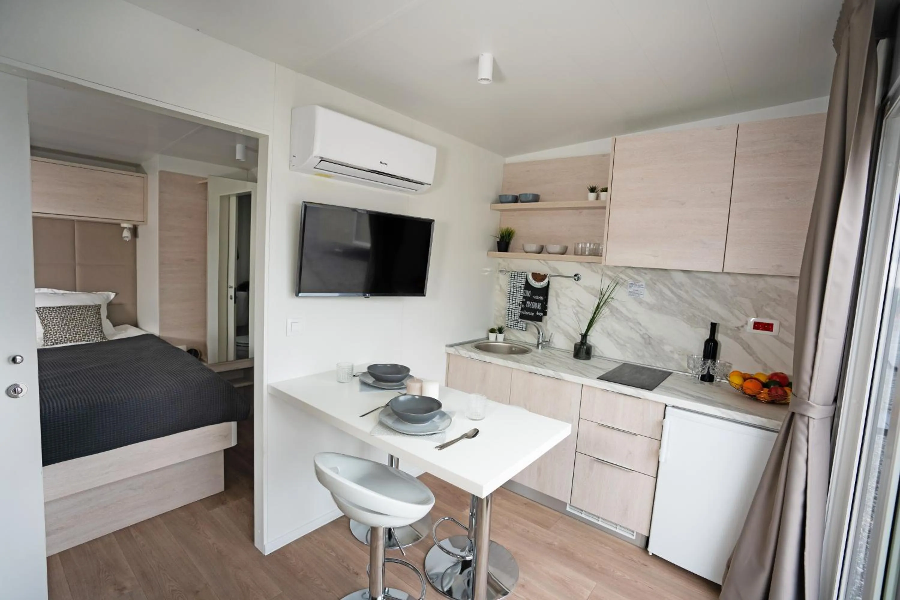 TV and multimedia in Lavanda Mobile Homes & Villas