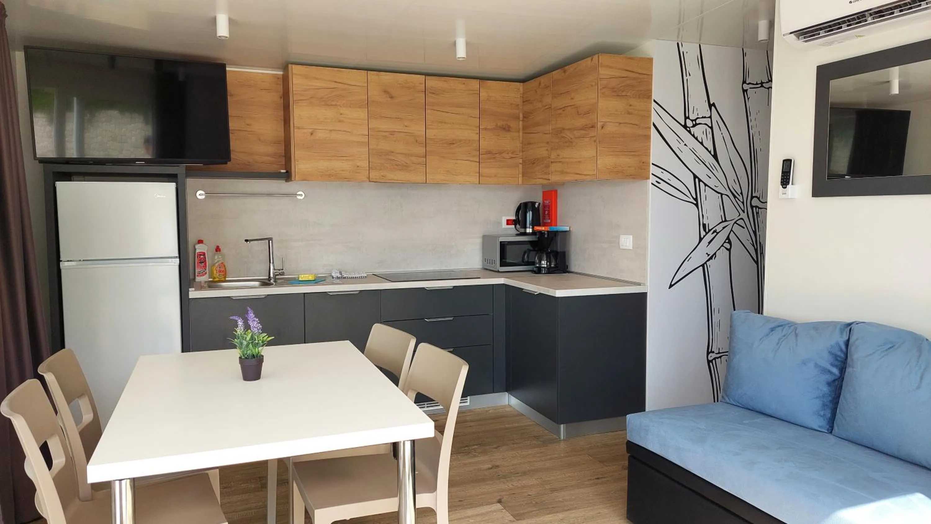 Living room in Lavanda Mobile Homes & Villas