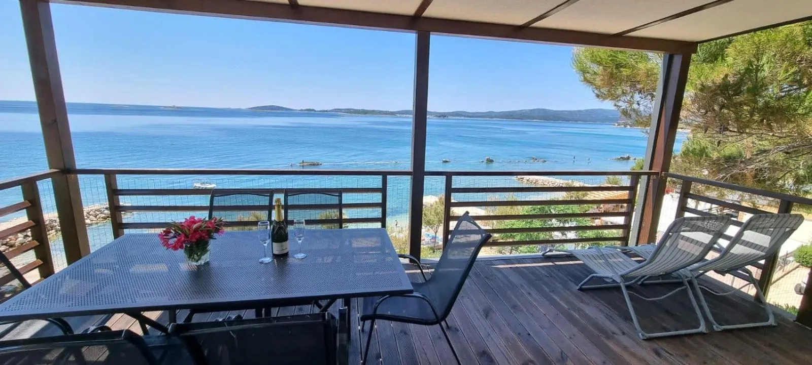 Balcony/Terrace in Lavanda Mobile Homes & Villas