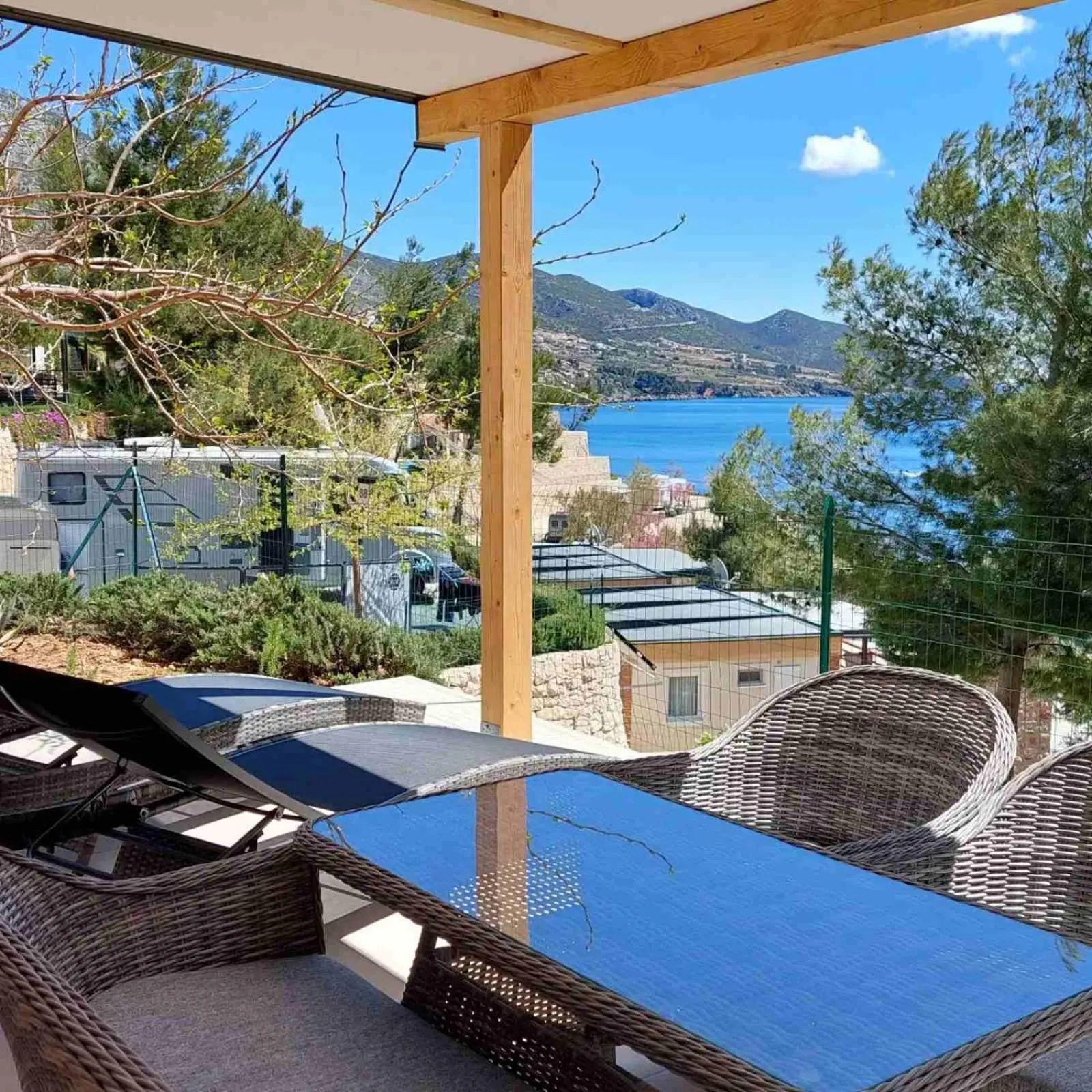 Balcony/Terrace in Lavanda Mobile Homes & Villas