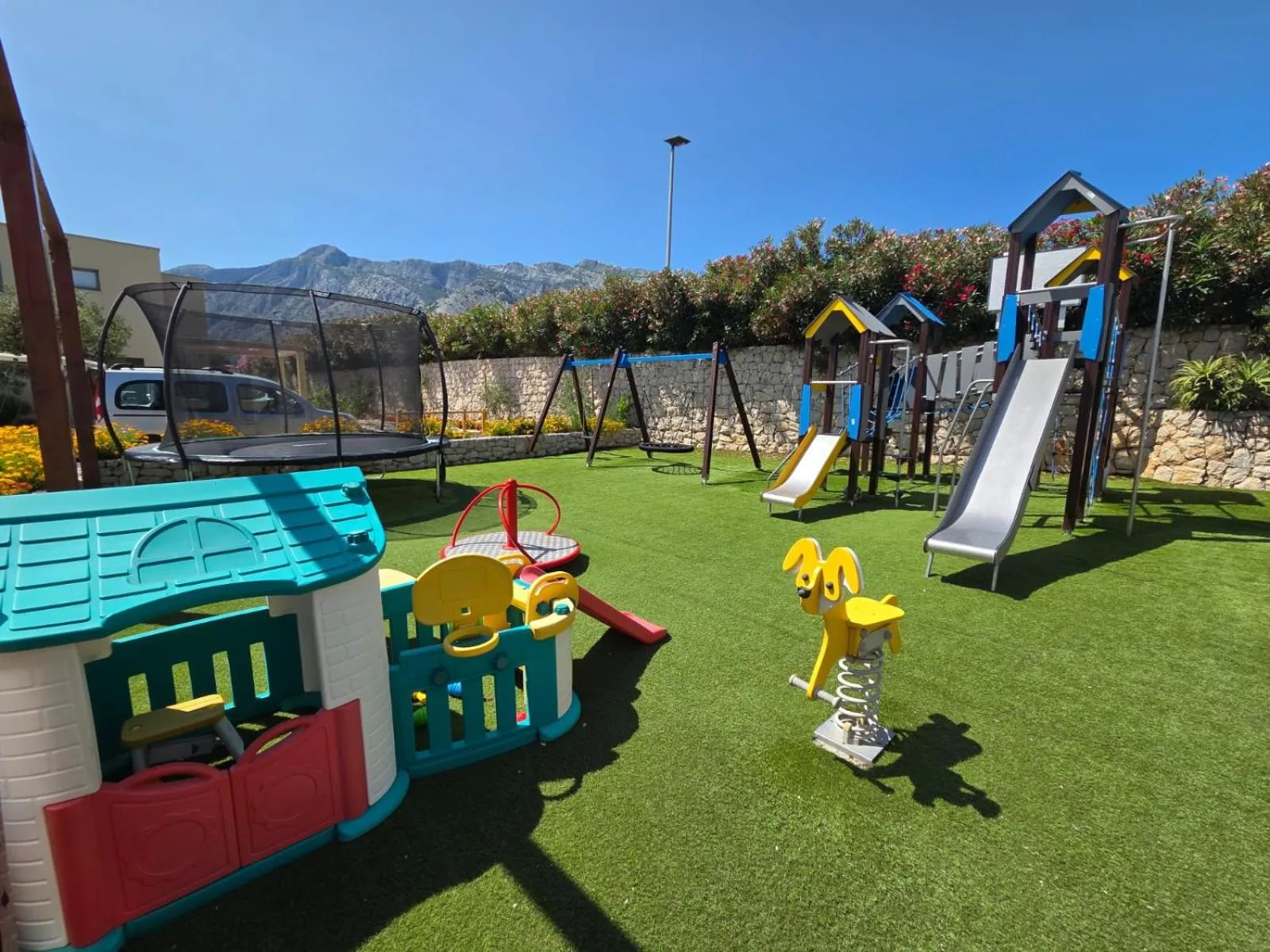 Children play ground in Lavanda Mobile Homes & Villas