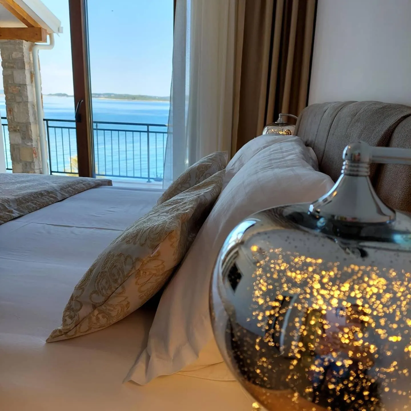 Bedroom, Bed in Lavanda Mobile Homes & Villas