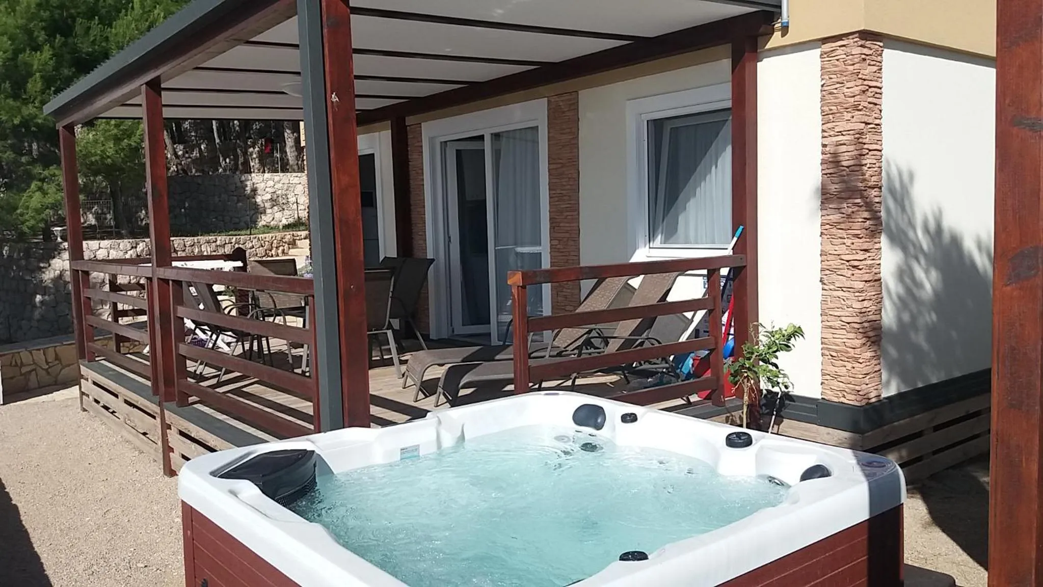 Balcony/Terrace in Lavanda Mobile Homes & Villas