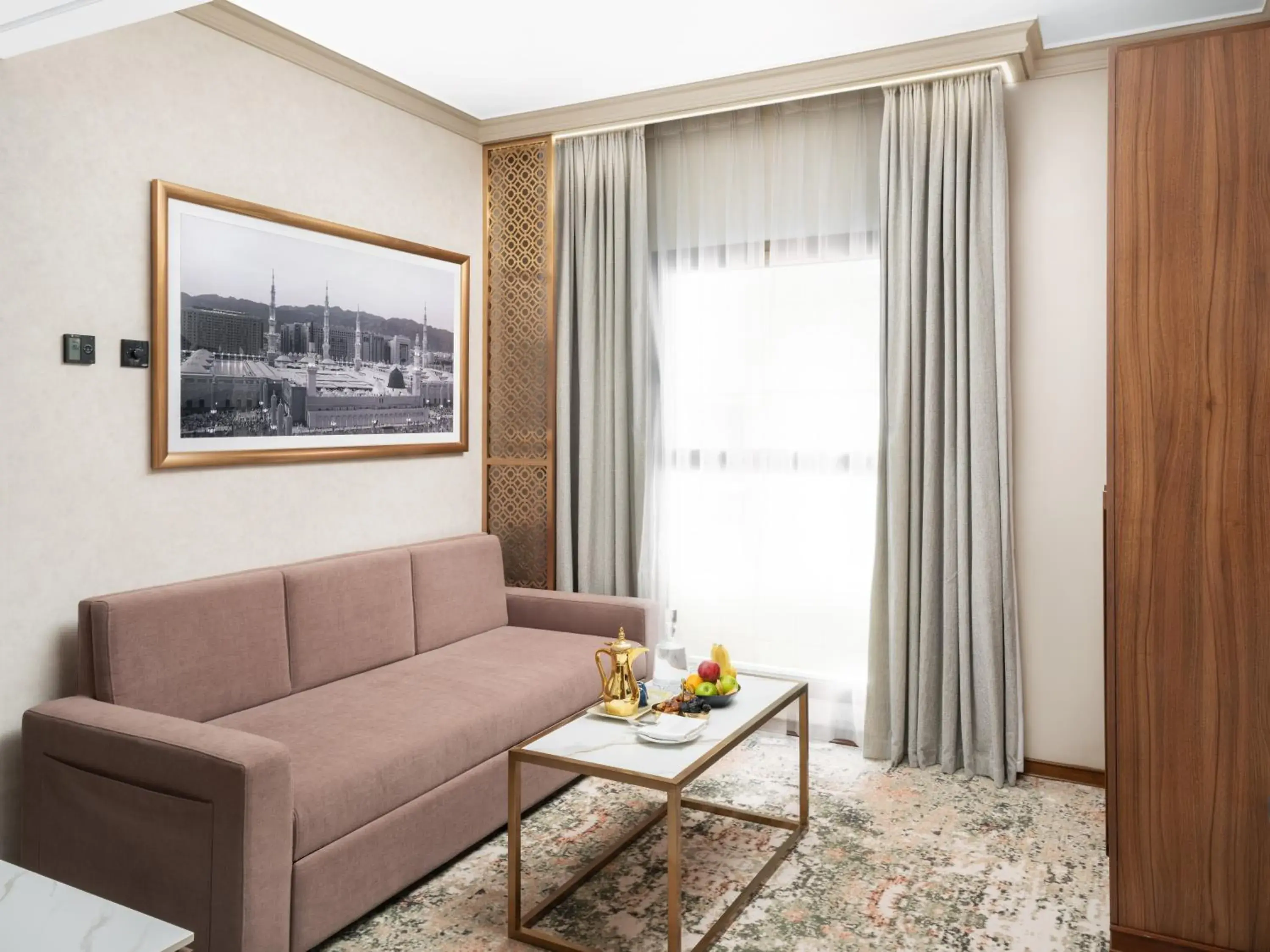 Living room in Elaf Taiba Hotel Living room in Elaf Taiba Hotel