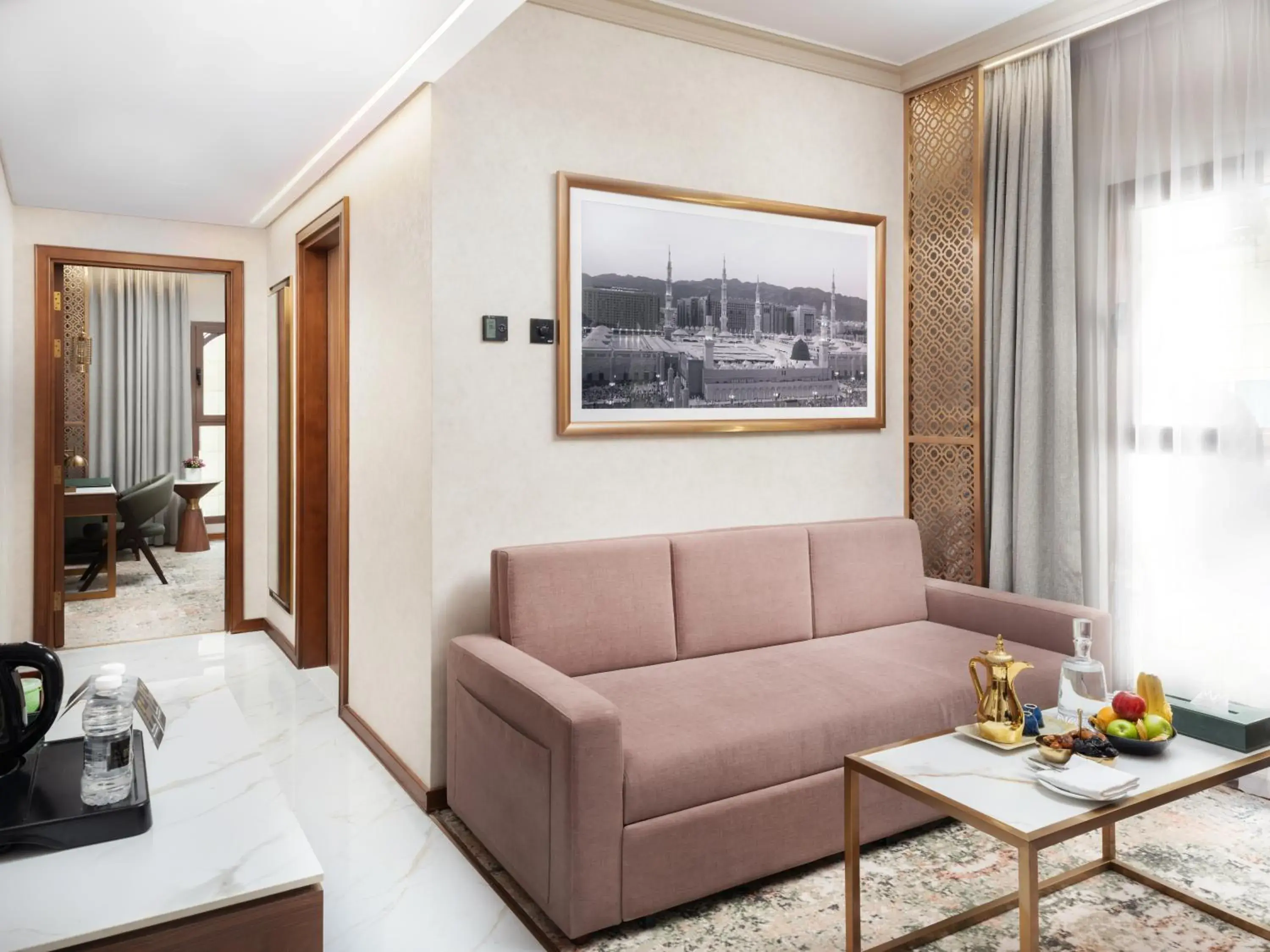 Living room in Elaf Taiba Hotel Living room in Elaf Taiba Hotel