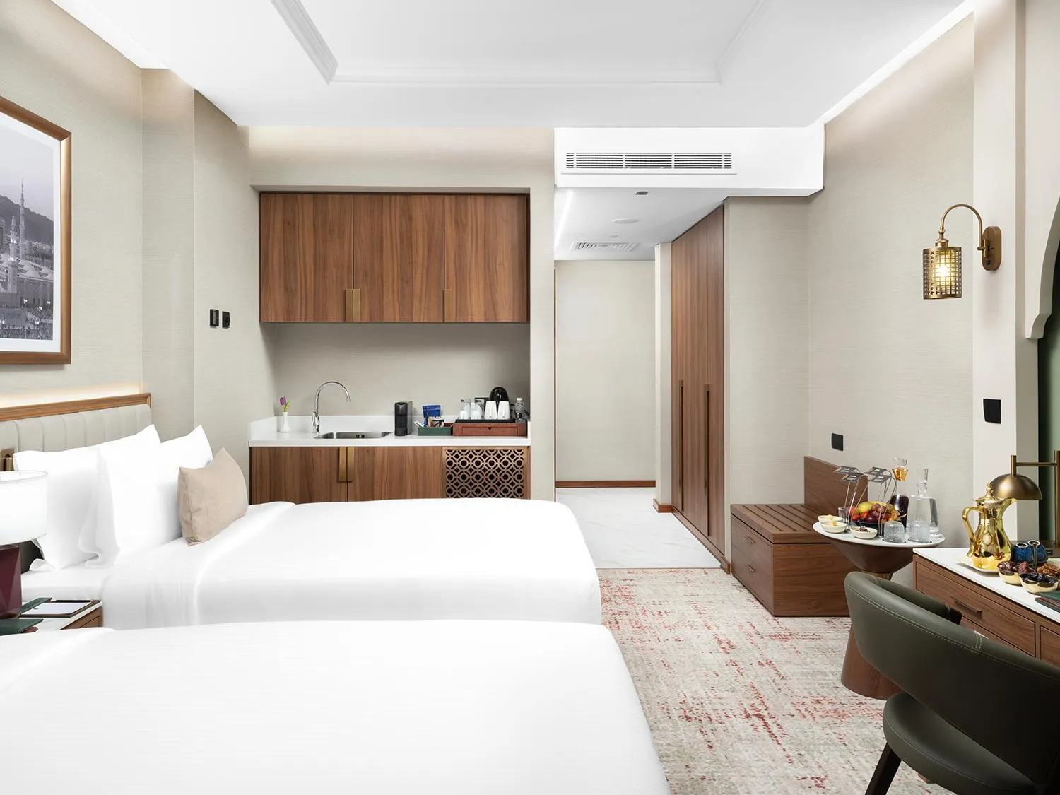 Bed in Elaf Taiba Hotel