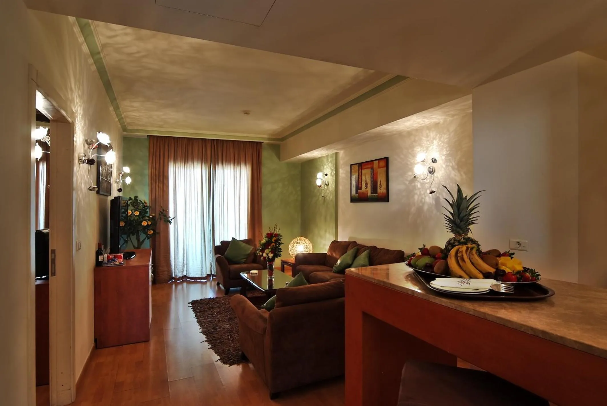 Living room in Princessa Hotel