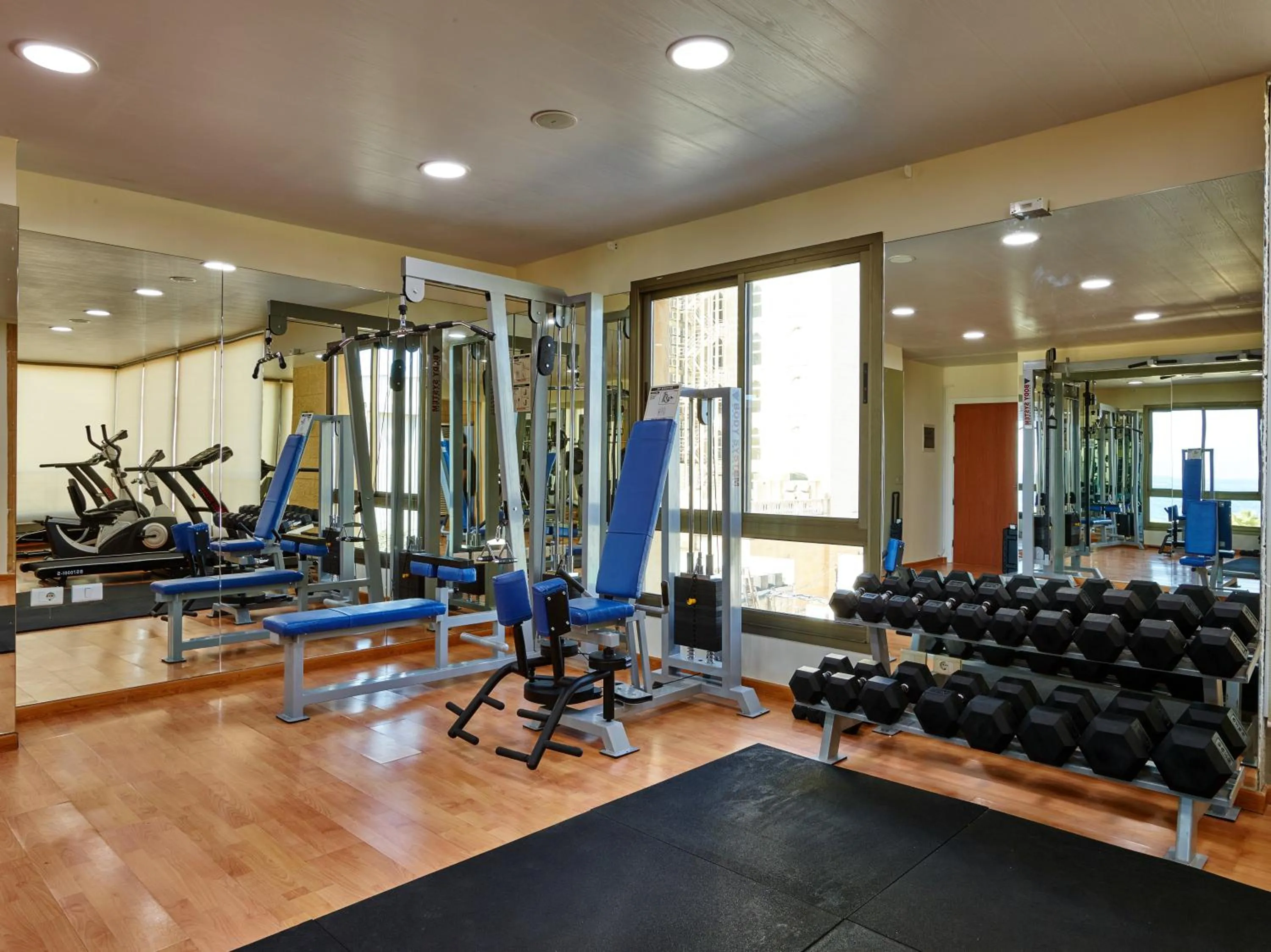 Fitness centre/facilities in Princessa Hotel